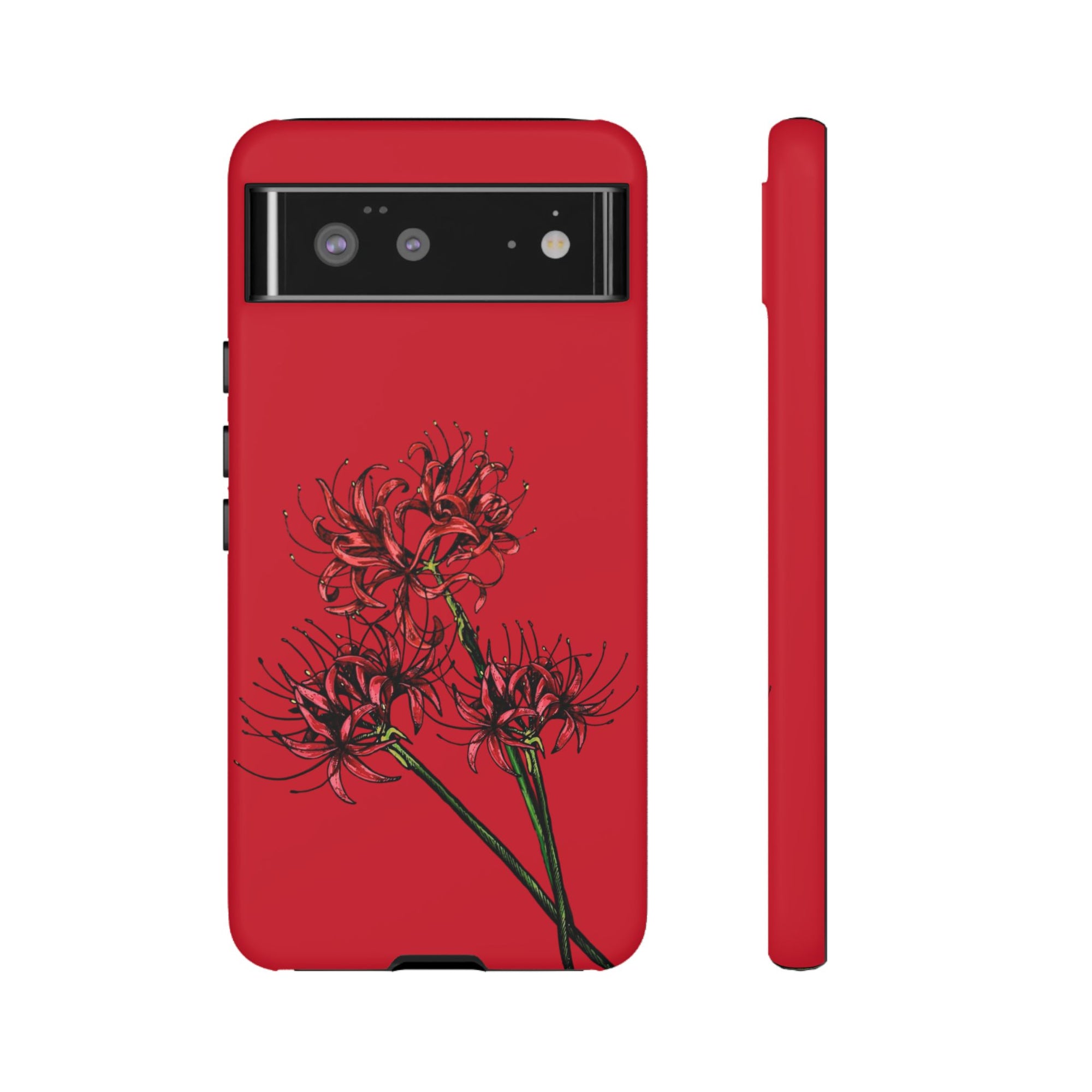 Floral Phone Case, Cute Durable Case for Plants Lovers, Stylish Tech Accessories, Gift for Her, Autumn Decor