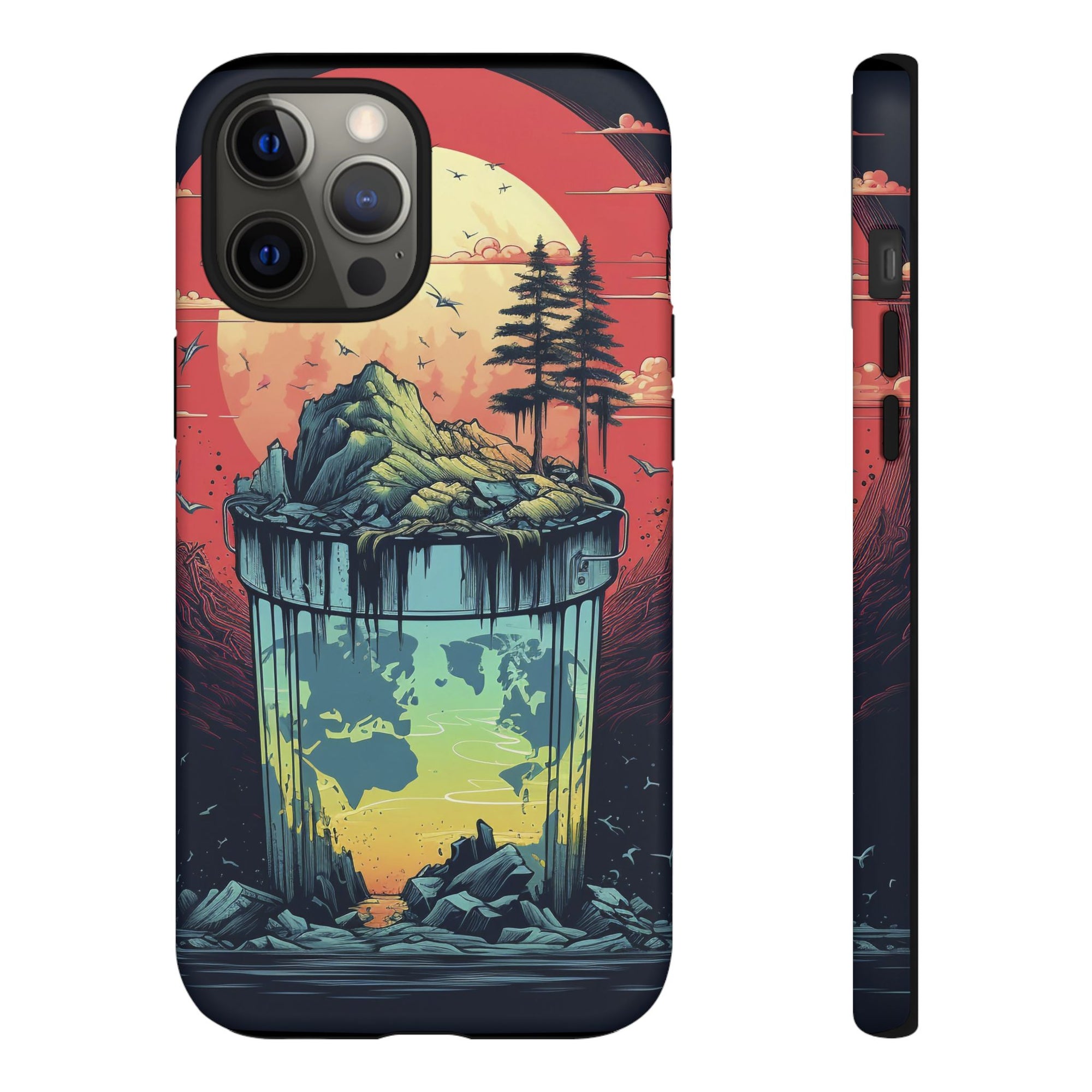 Vibrant Nature-Themed Phone Case, Tough Cases for Adventurers, Eco-Friendly, Trendy Phone Accessory, Great Gift for Nature Lovers
