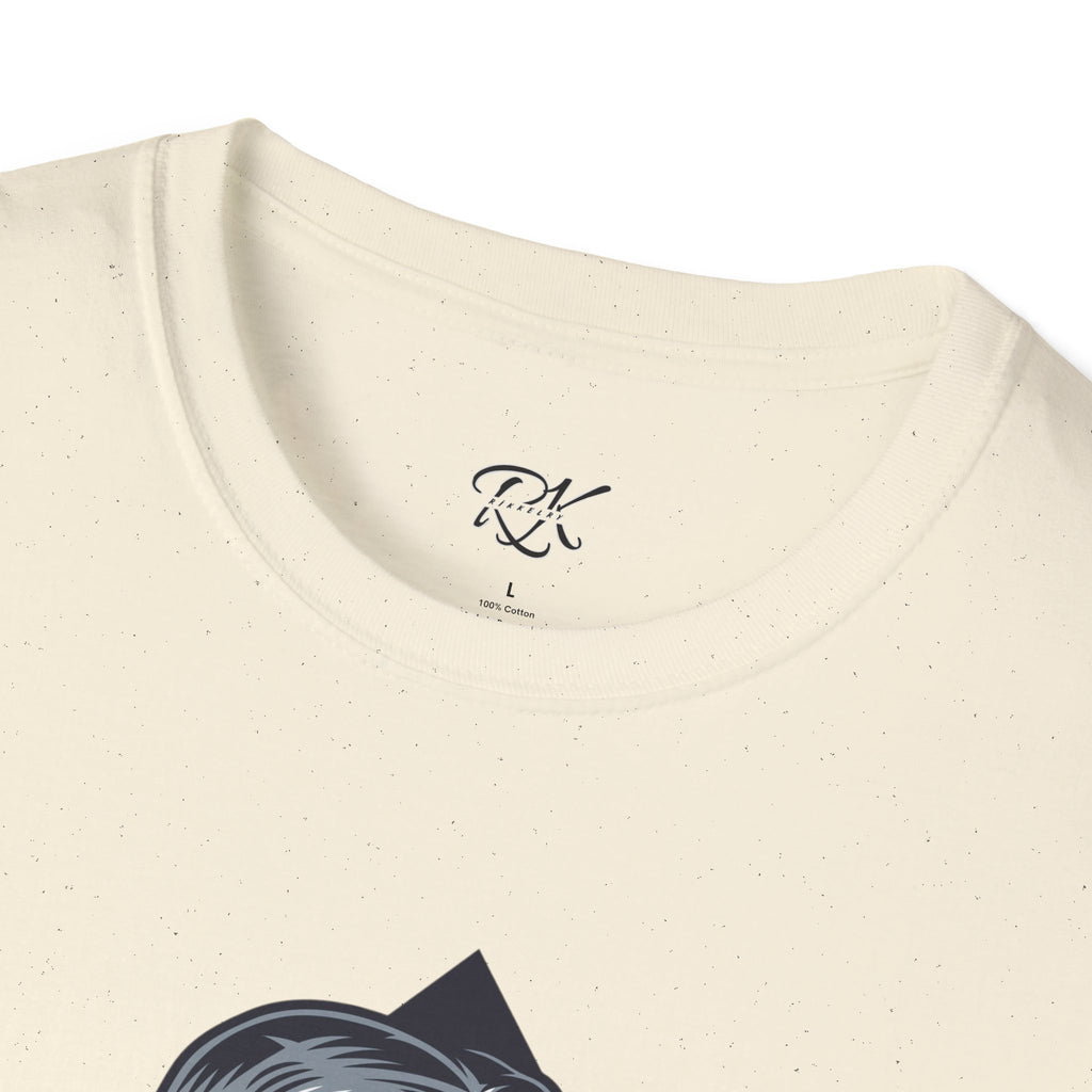 Edgy Graphic Tee, Unisex T-Shirt with Skull and Rose Design, Stylish Casual Wear, Perfect for Gift Giving, Comfortable Everyday Attire