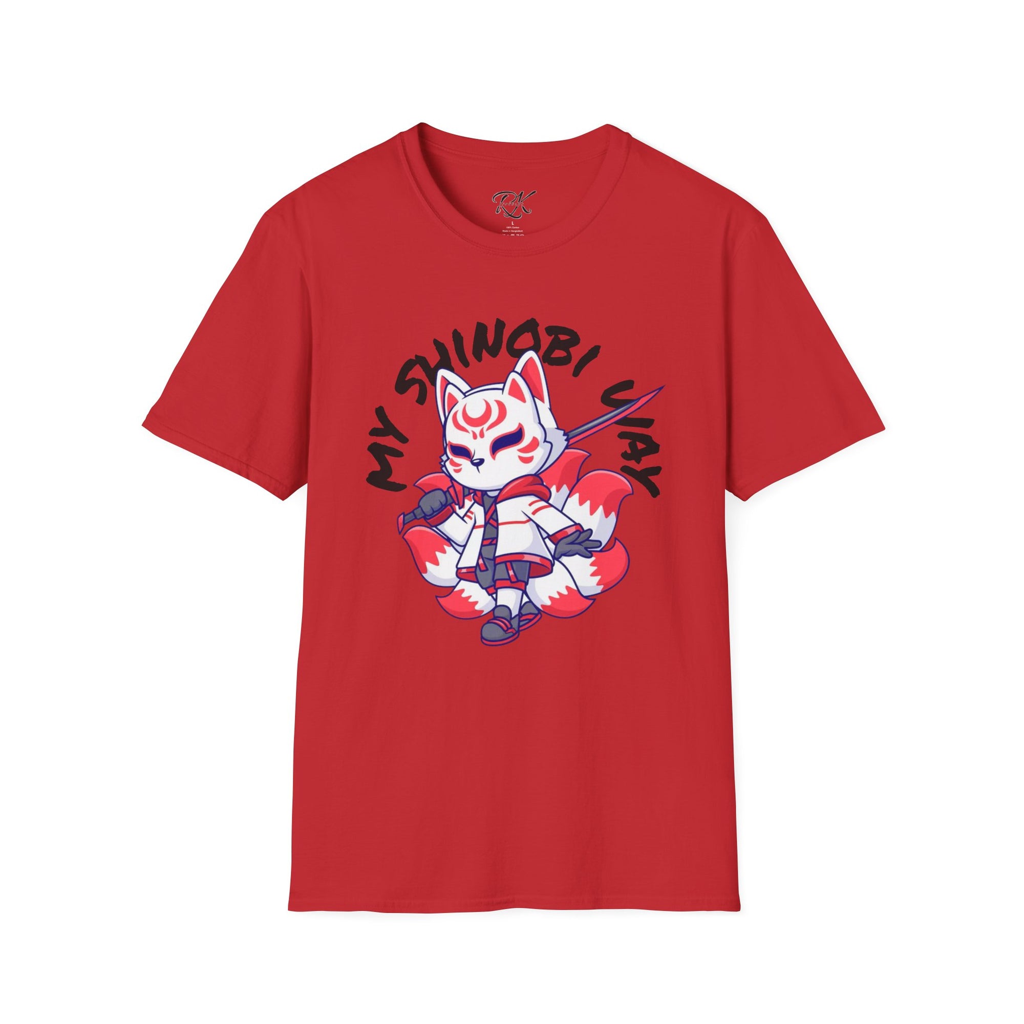 Unisex Anime T-Shirt - 'My Shinobi Pal' Graphic Tee, Comfortable Streetwear, Gift for Anime Lovers, Casual Wear, Stylish Outfit