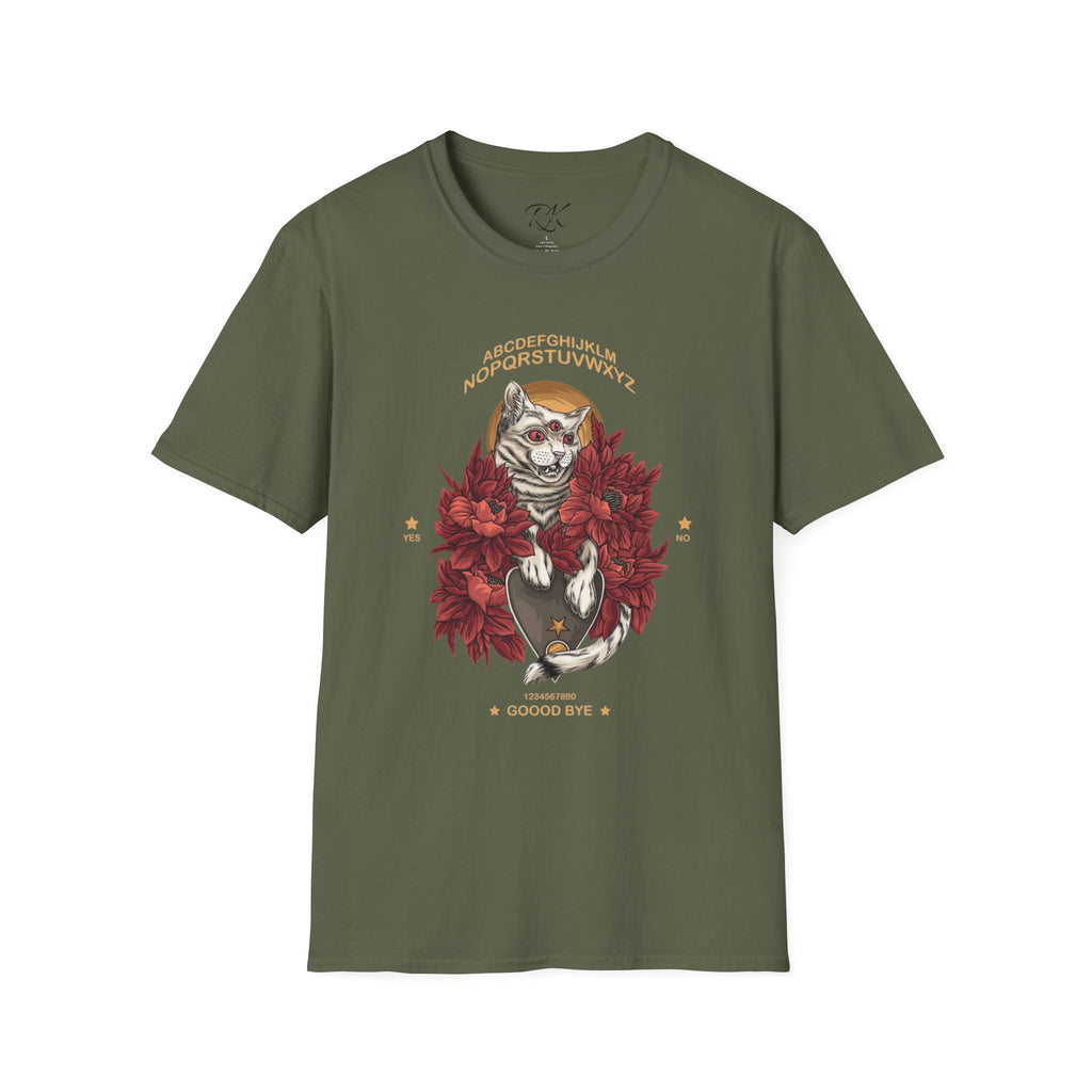 Nature-Inspired Graphic Unisex T-Shirt, Cozy Fall Vibes, Animal Lover Gift, Perfect for Autumn Celebrations, Unique Animal Design