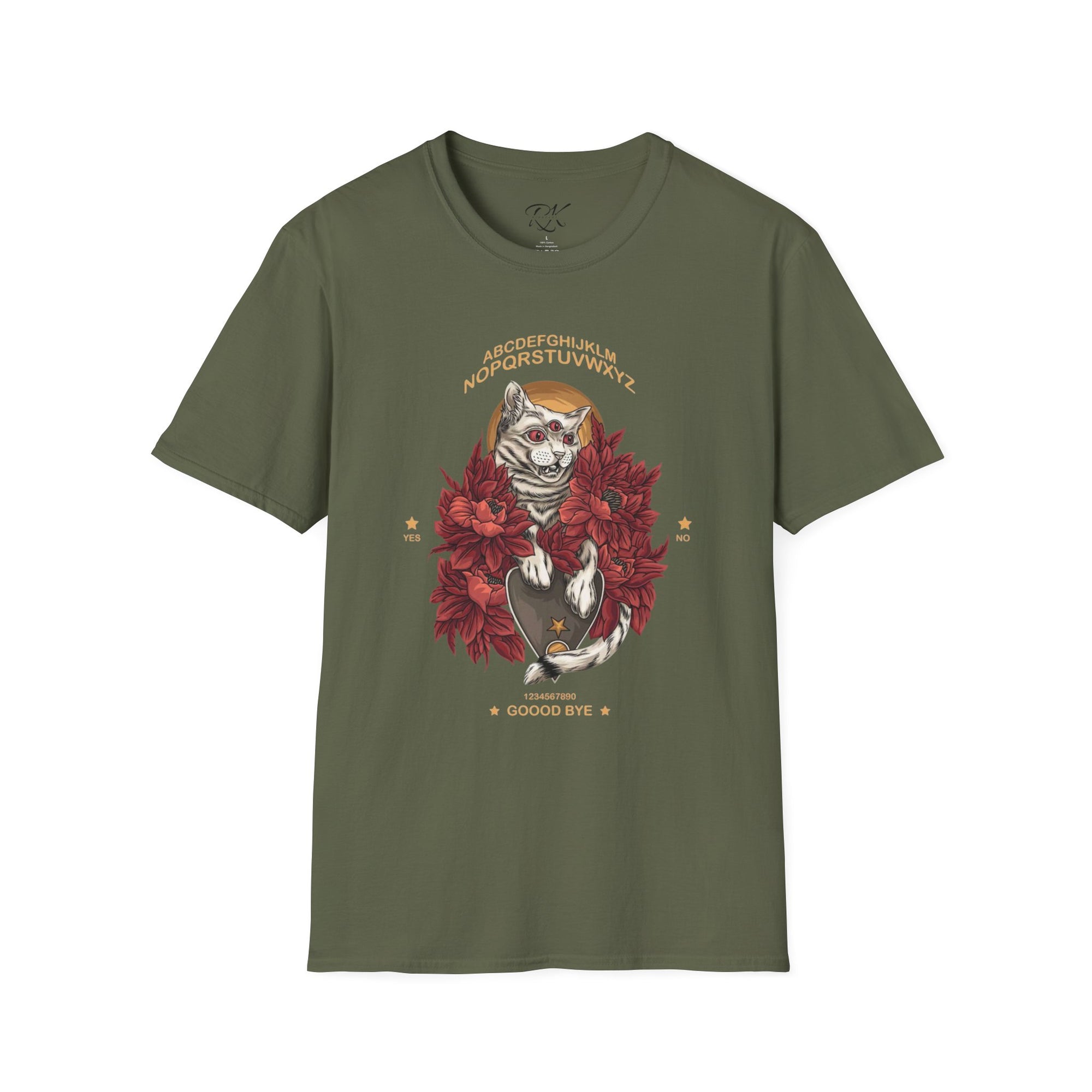 Nature-Inspired Graphic Unisex T-Shirt, Cozy Fall Vibes, Animal Lover Gift, Perfect for Autumn Celebrations, Unique Animal Design