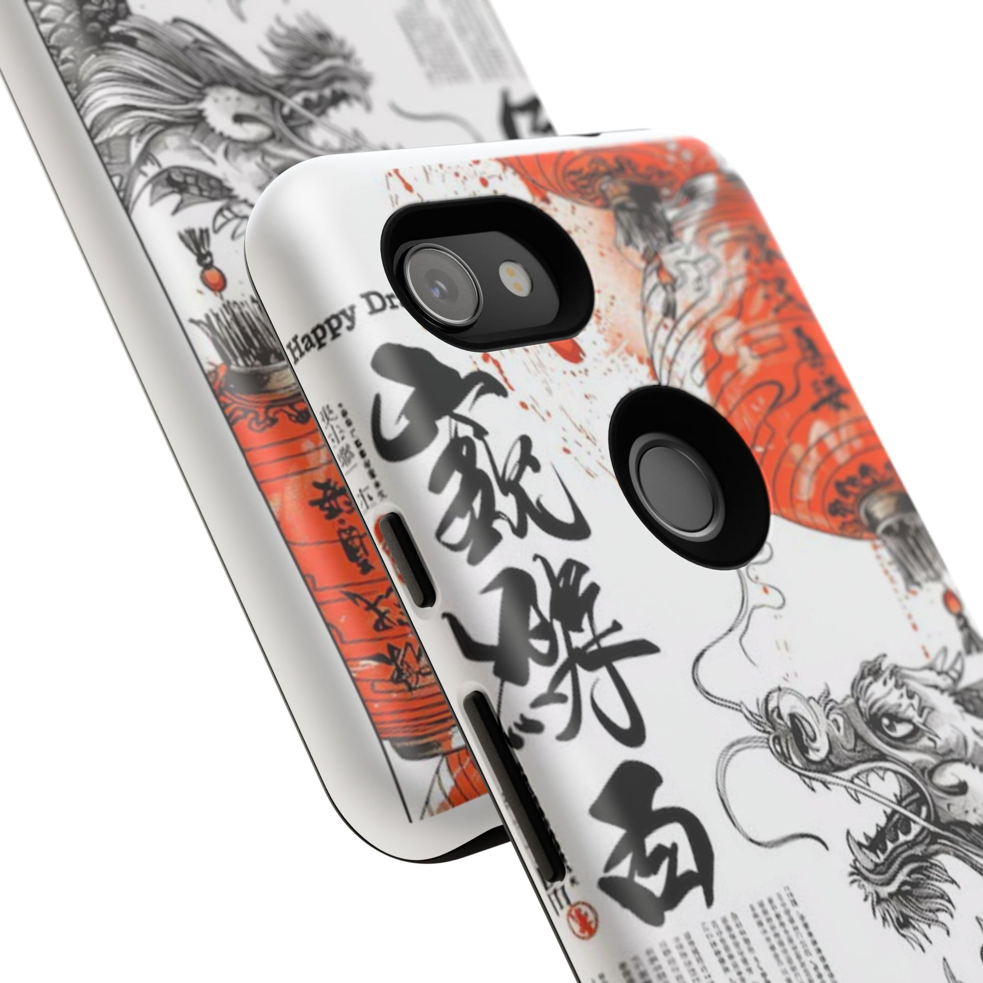 Dragon Design Phone Case, Tough Cases with Chinese Art for Unique Style, Gift for Art Lovers, Phone Protection, Trendy Accessories