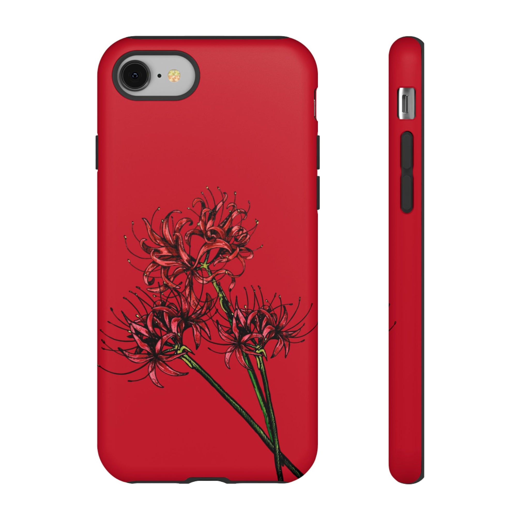 Floral Phone Case, Cute Durable Case for Plants Lovers, Stylish Tech Accessories, Gift for Her, Autumn Decor