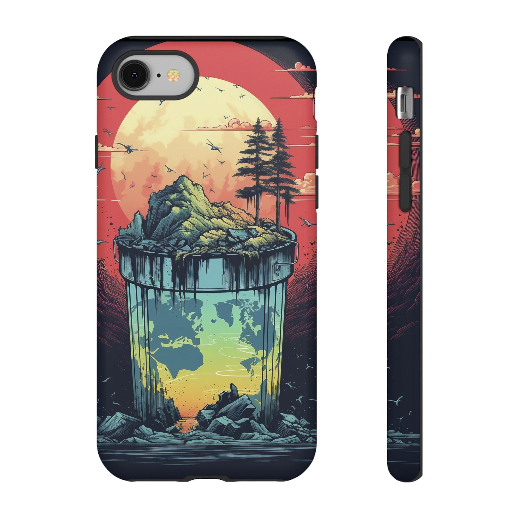 Vibrant Nature-Themed Phone Case, Tough Cases for Adventurers, Eco-Friendly, Trendy Phone Accessory, Great Gift for Nature Lovers