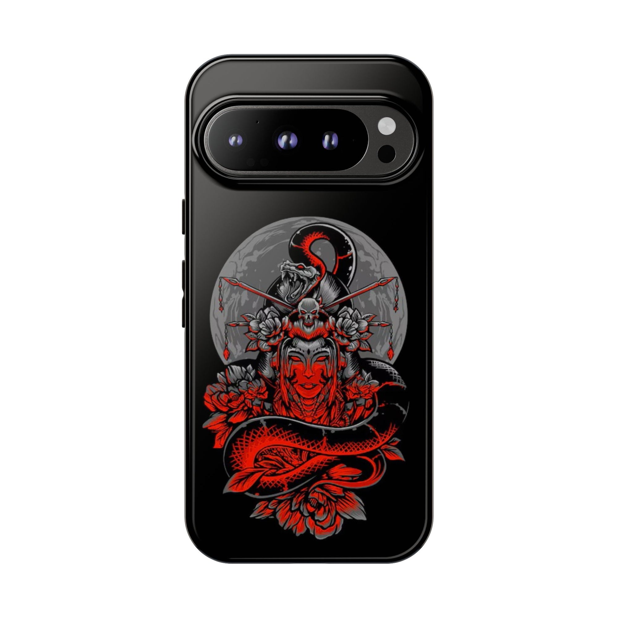 Tough Cases for iPhone, Dragon & Warrior Design, Durable Phone Protection, Perfect Gift for Tech Lovers, Unique Gifting
