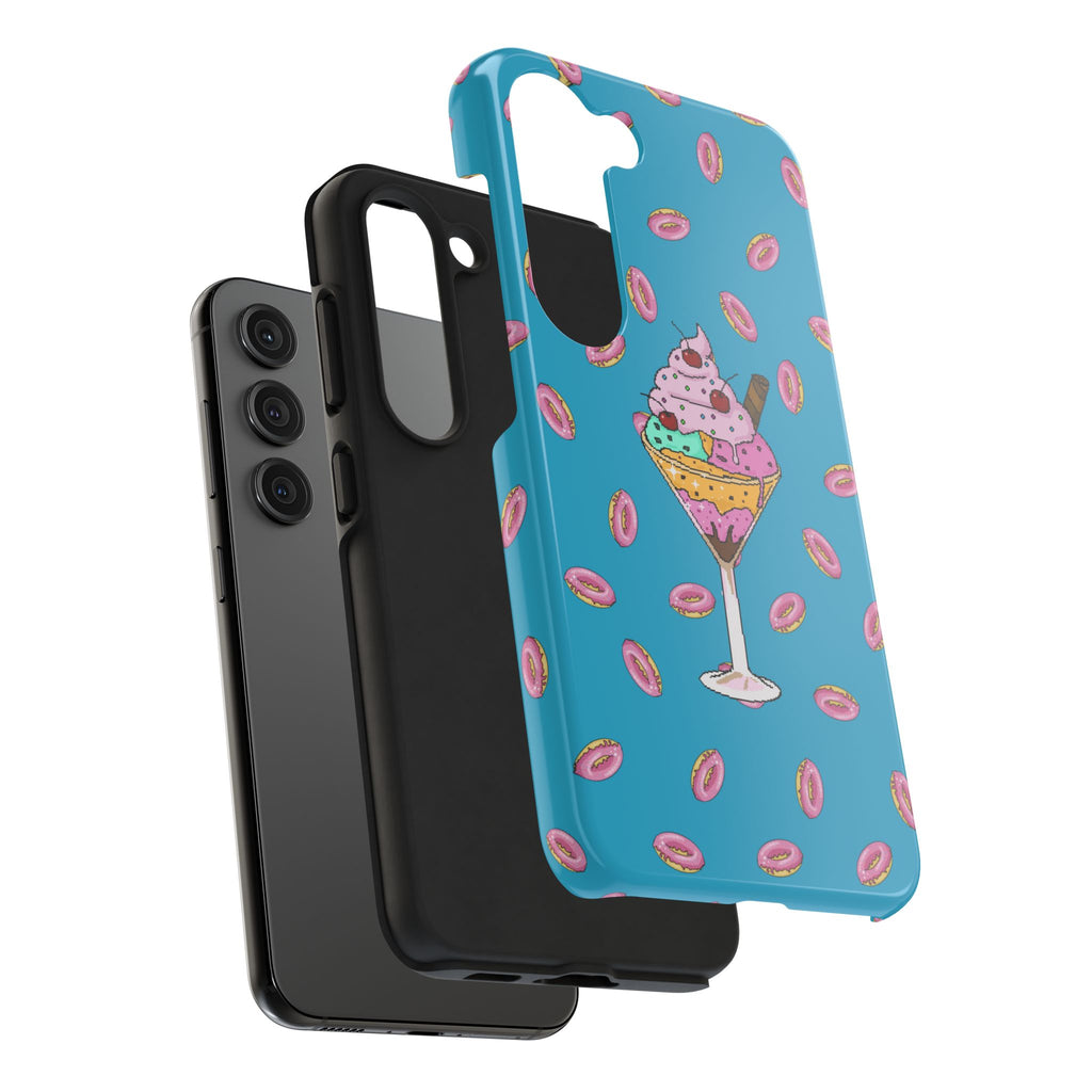 Cute Dessert Phone Cases, Fun iPhone Covers, Quirky Phone Accessories, Donut Lovers Gift, Ice Cream Phone Protector
