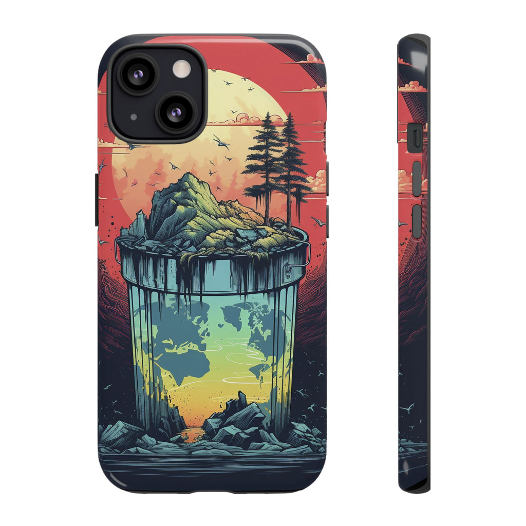 Vibrant Nature-Themed Phone Case, Tough Cases for Adventurers, Eco-Friendly, Trendy Phone Accessory, Great Gift for Nature Lovers