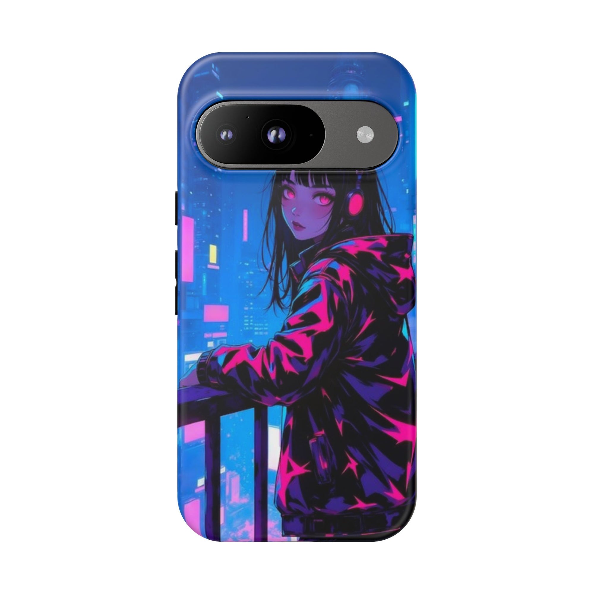 Futuristic Phone Case, Cyberpunk Aesthetic, Tough Phone Cover, Urban Style, Gift for Tech Lovers, Unique Phone Accessories, Streetwear [...]
