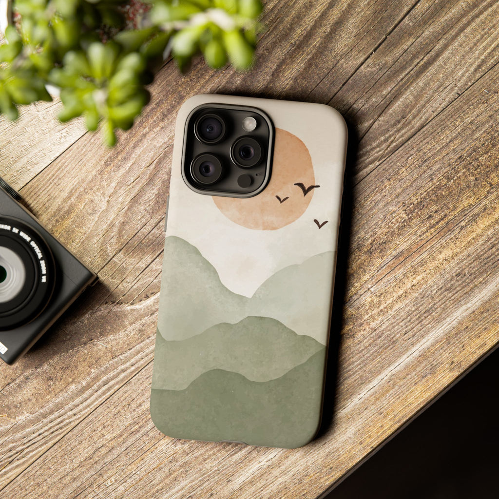Nature-Inspired Phone Case | Scenic Mountain Design, Tough Case for Outdoor Lovers, Gift for Nature Enthusiasts, Eco-Friendly Slim Case