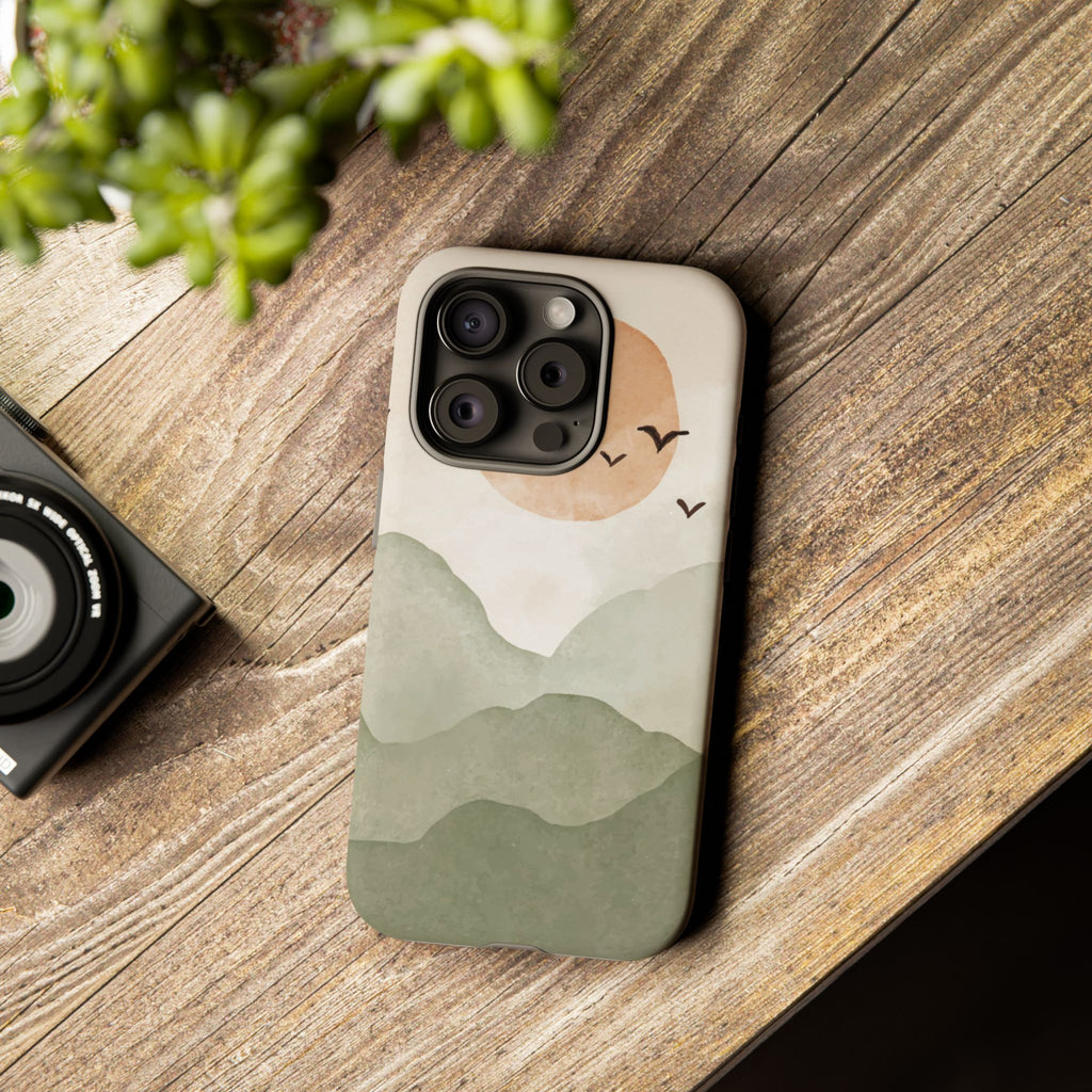 Nature-Inspired Phone Case | Scenic Mountain Design, Tough Case for Outdoor Lovers, Gift for Nature Enthusiasts, Eco-Friendly Slim Case