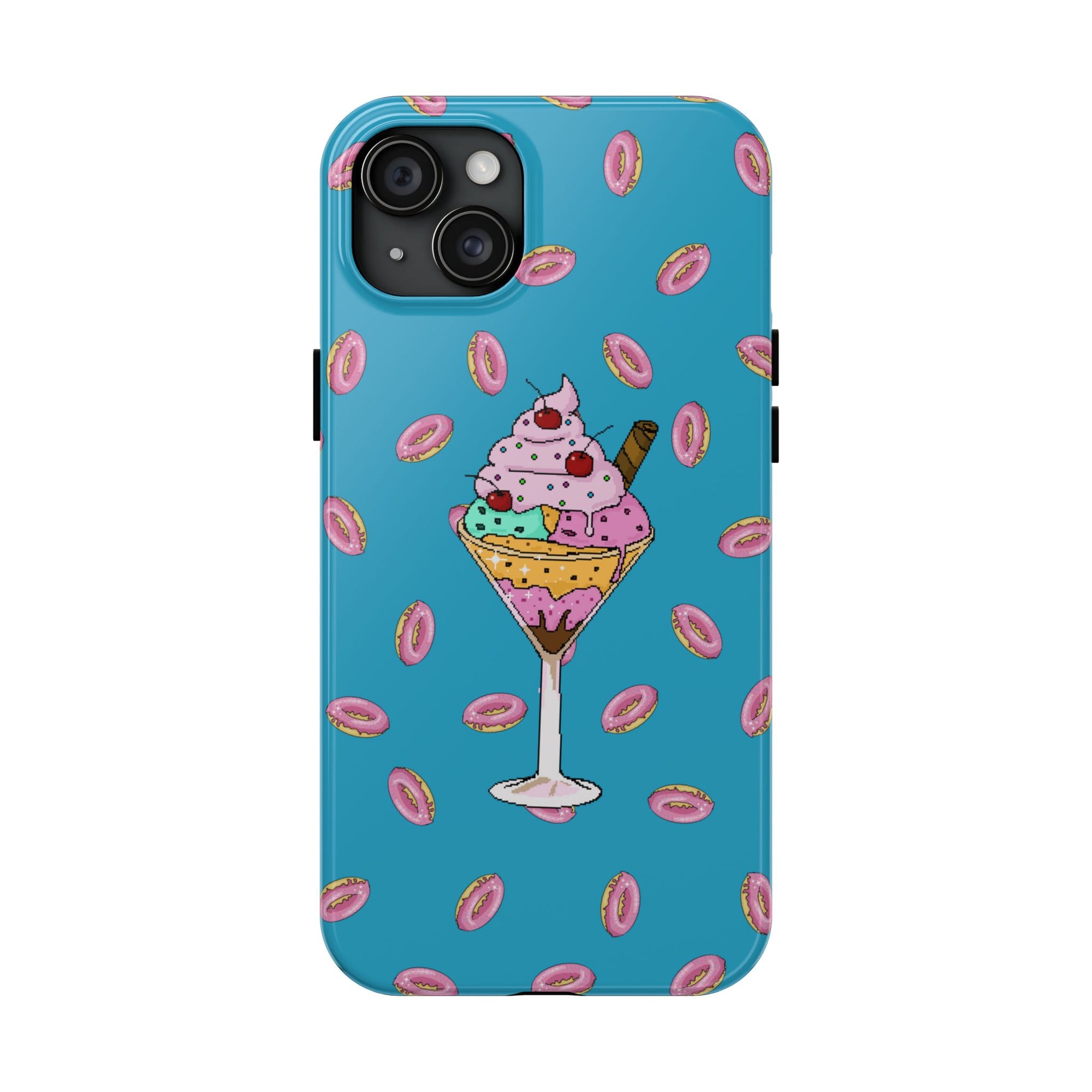 Cute Dessert Phone Cases, Fun iPhone Covers, Quirky Phone Accessories, Donut Lovers Gift, Ice Cream Phone Protector