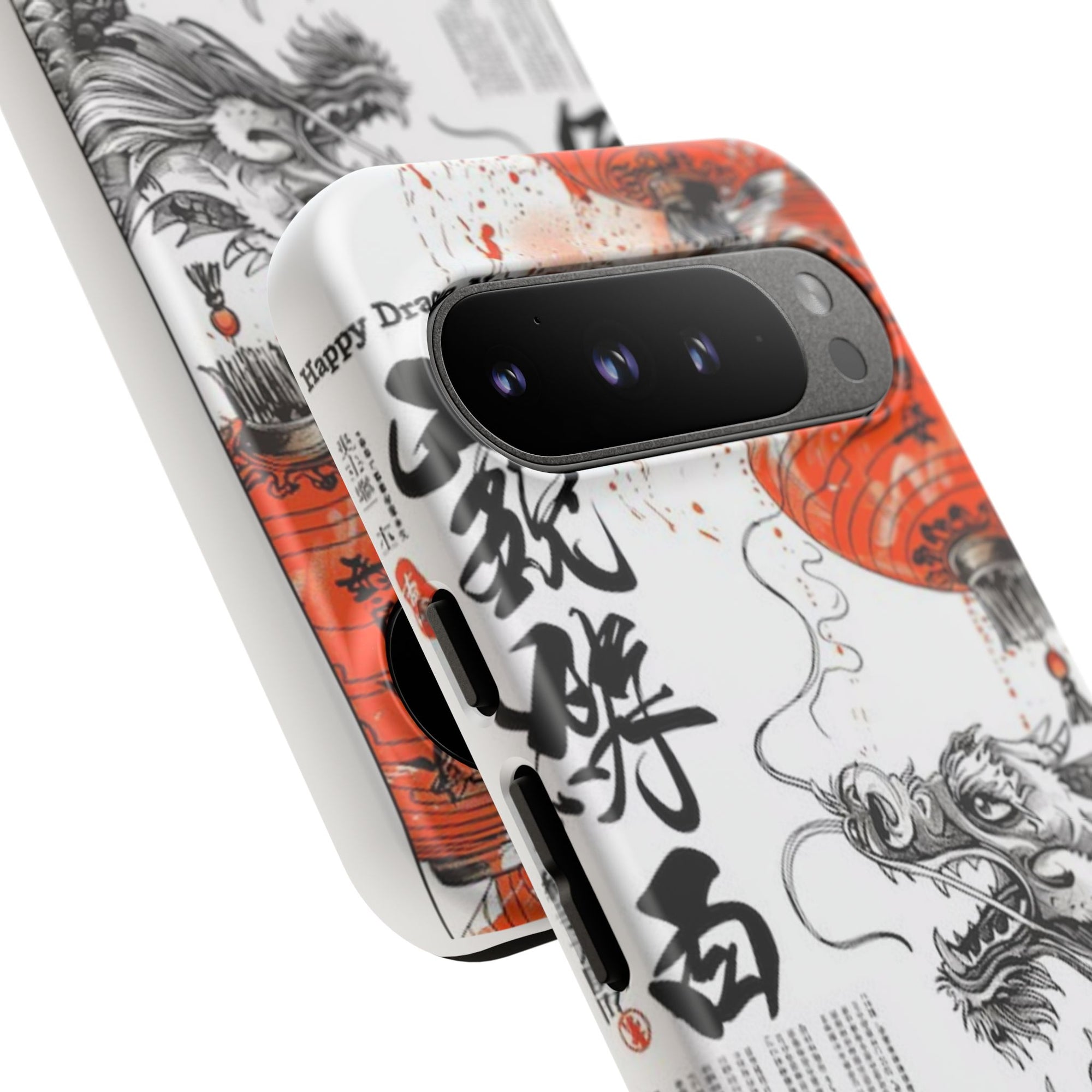 Dragon Design Phone Case, Tough Cases with Chinese Art for Unique Style, Gift for Art Lovers, Phone Protection, Trendy Accessories