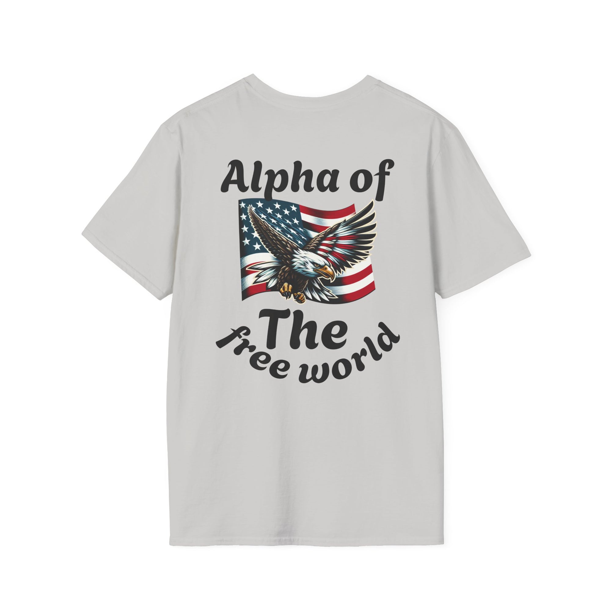 Patriotic Graphic T-Shirt, Unisex Softstyle Tee, Independence Day Gift, Freedom Apparel, Americana Clothing