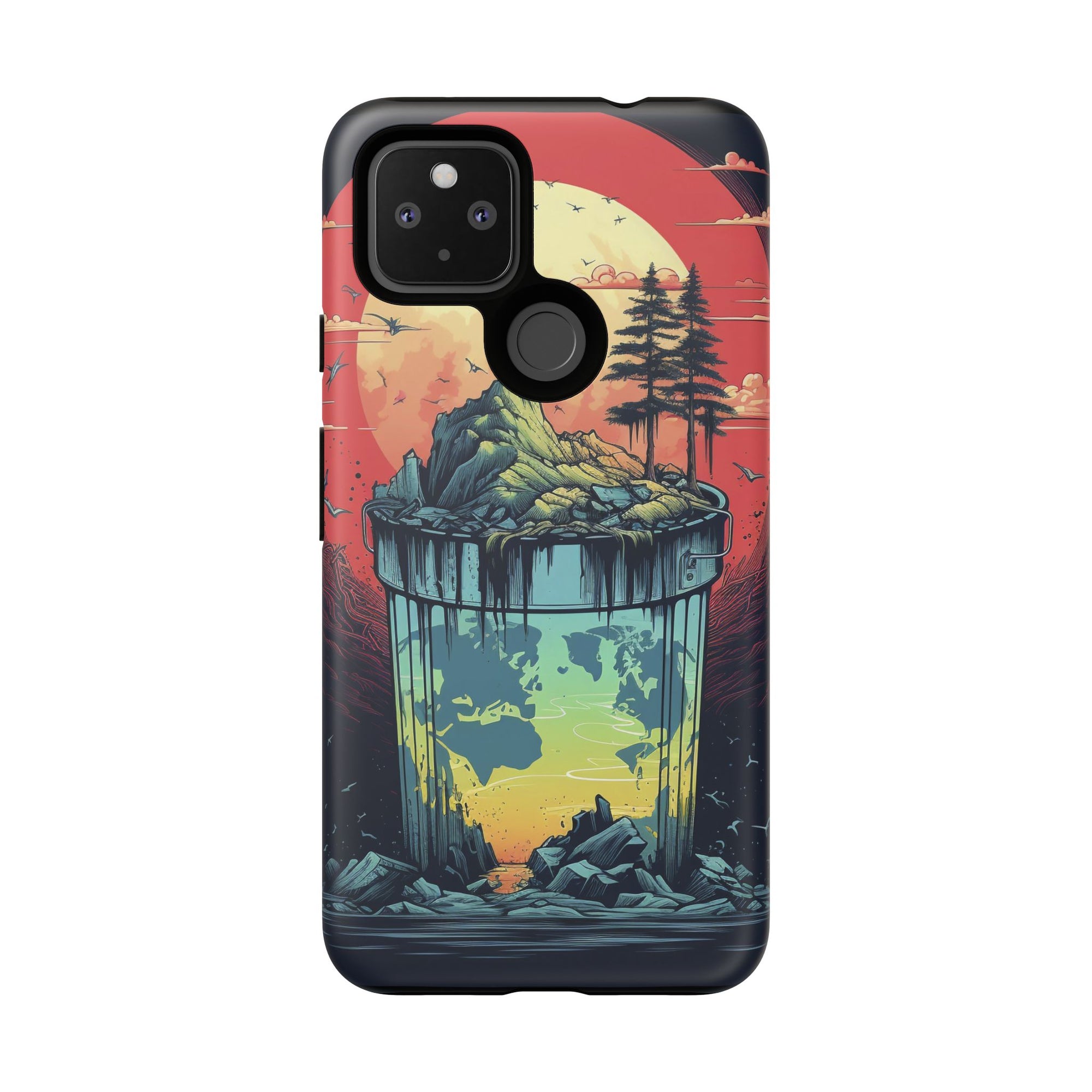 Vibrant Nature-Themed Phone Case, Tough Cases for Adventurers, Eco-Friendly, Trendy Phone Accessory, Great Gift for Nature Lovers