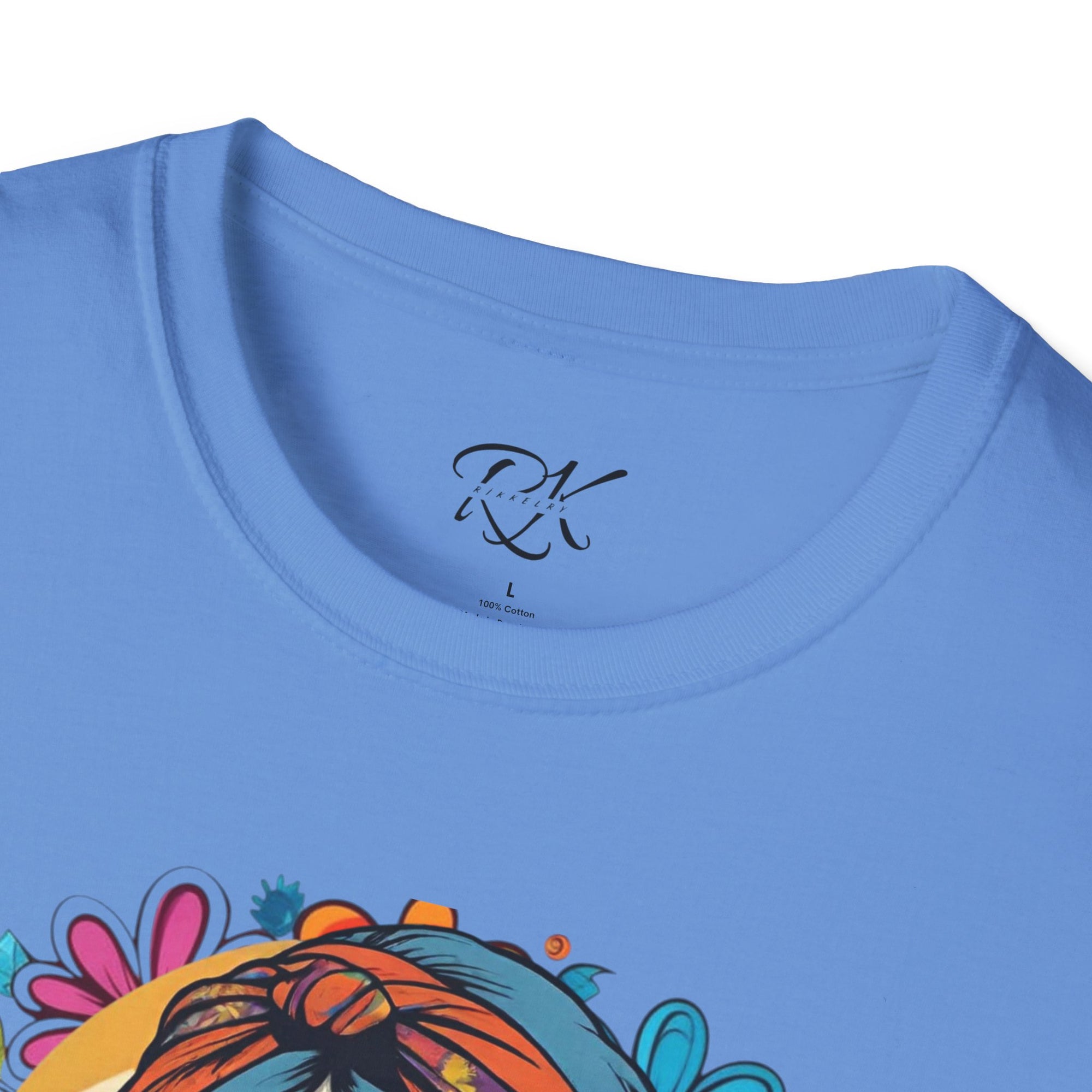 Bohemian Floral T-Shirt, Hippie Shirt, Peace Sign Tee, Gift for Festival Lovers, Artistic Apparel, Unisex Graphic Tee