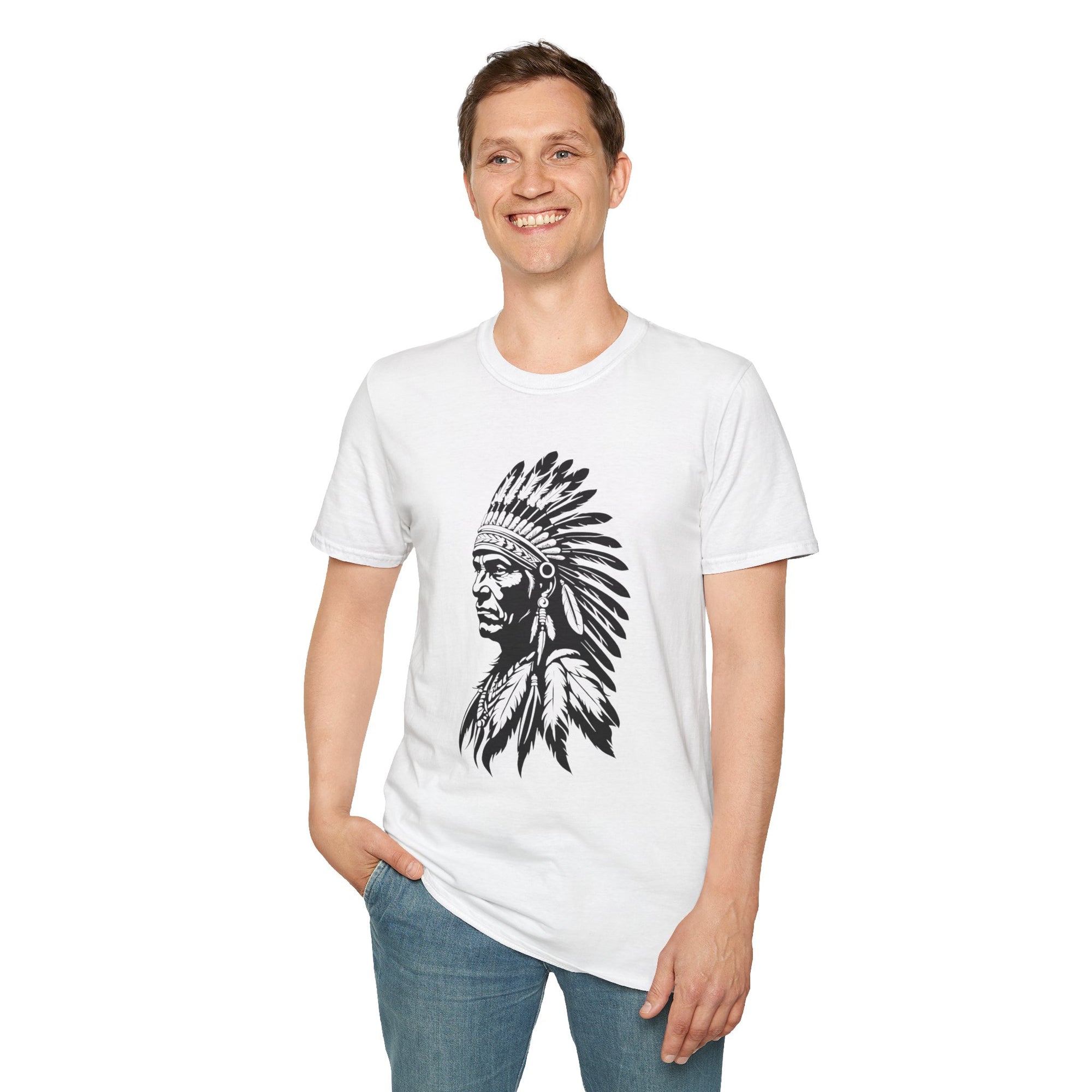 Cultural Heritage Graphic Tee - Unisex Softstyle T-Shirt, Ethnic Tee, Festival Shirt, Casual Wear, Gift for Him/Her
