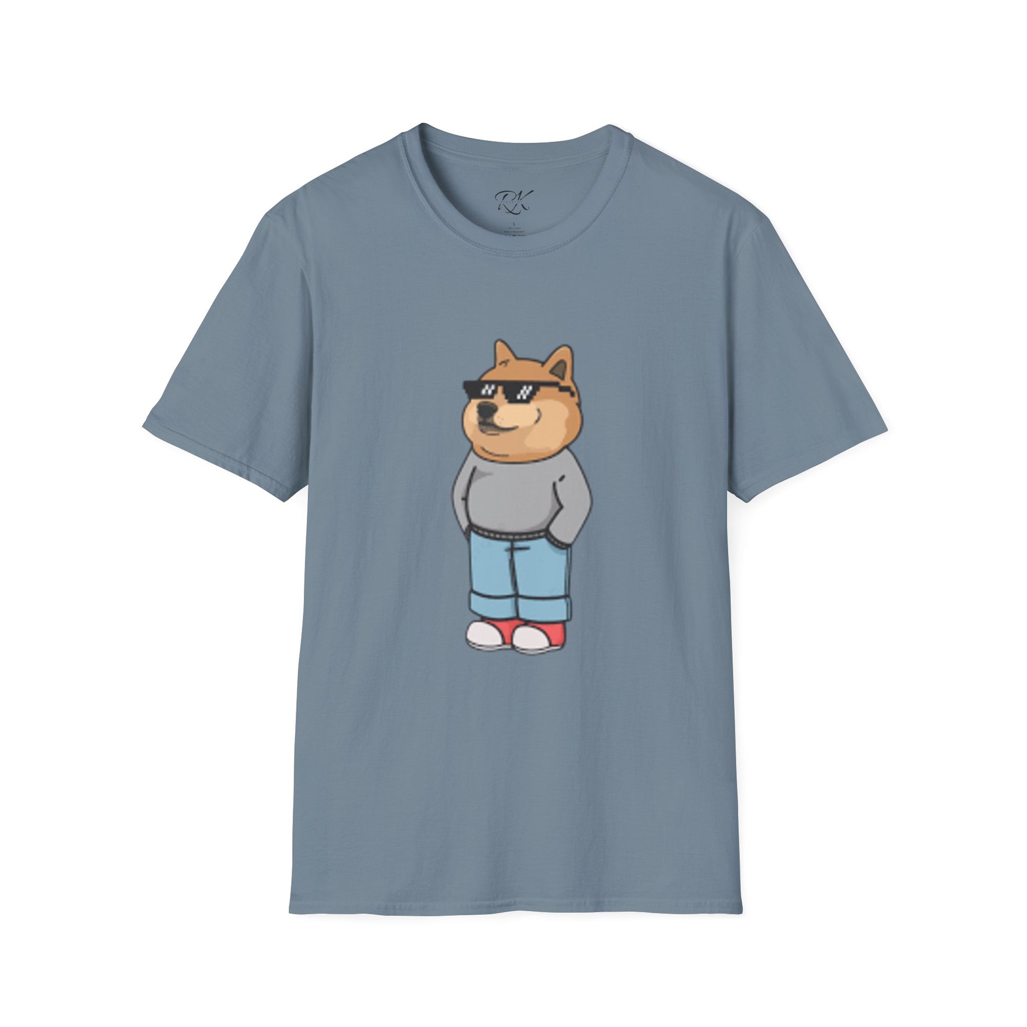 Cool Dog Graphic Tee | Unisex Softstyle T-Shirt, Funny Pet Lover Gift, Dog Dad Shirt, Casual Wear, Gift for Animal Lovers