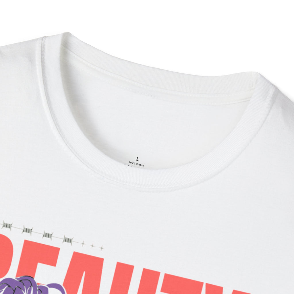 Beauty Floral Unisex Softstyle T-Shirt, Chic Casual Wear, Gift for Friends, Everyday Style, Trendy Graphic Tee, Summer Outfit