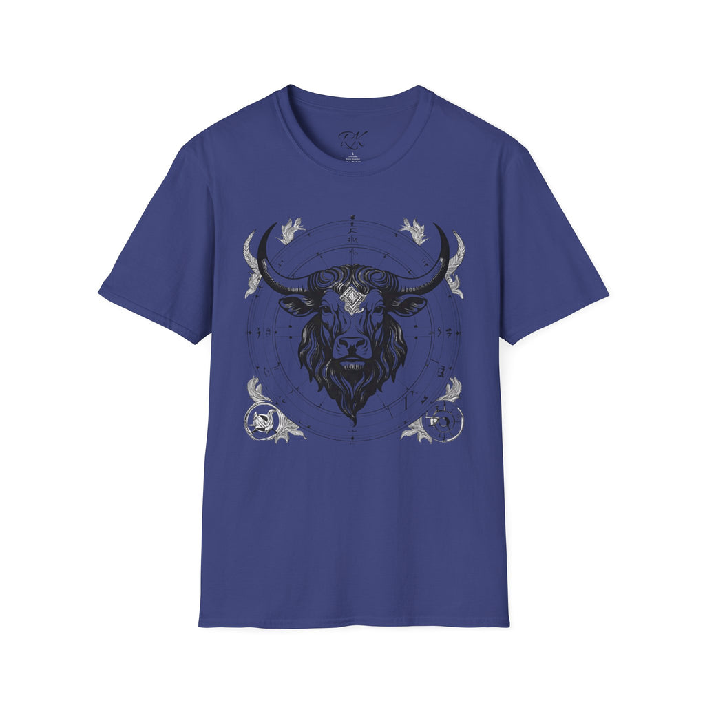 Taurus Zodiac T-Shirt, Astrology Tee, Horoscope Gift, Unisex Softstyle Shirt, Birthday Apparel, Taurus Constellation Top