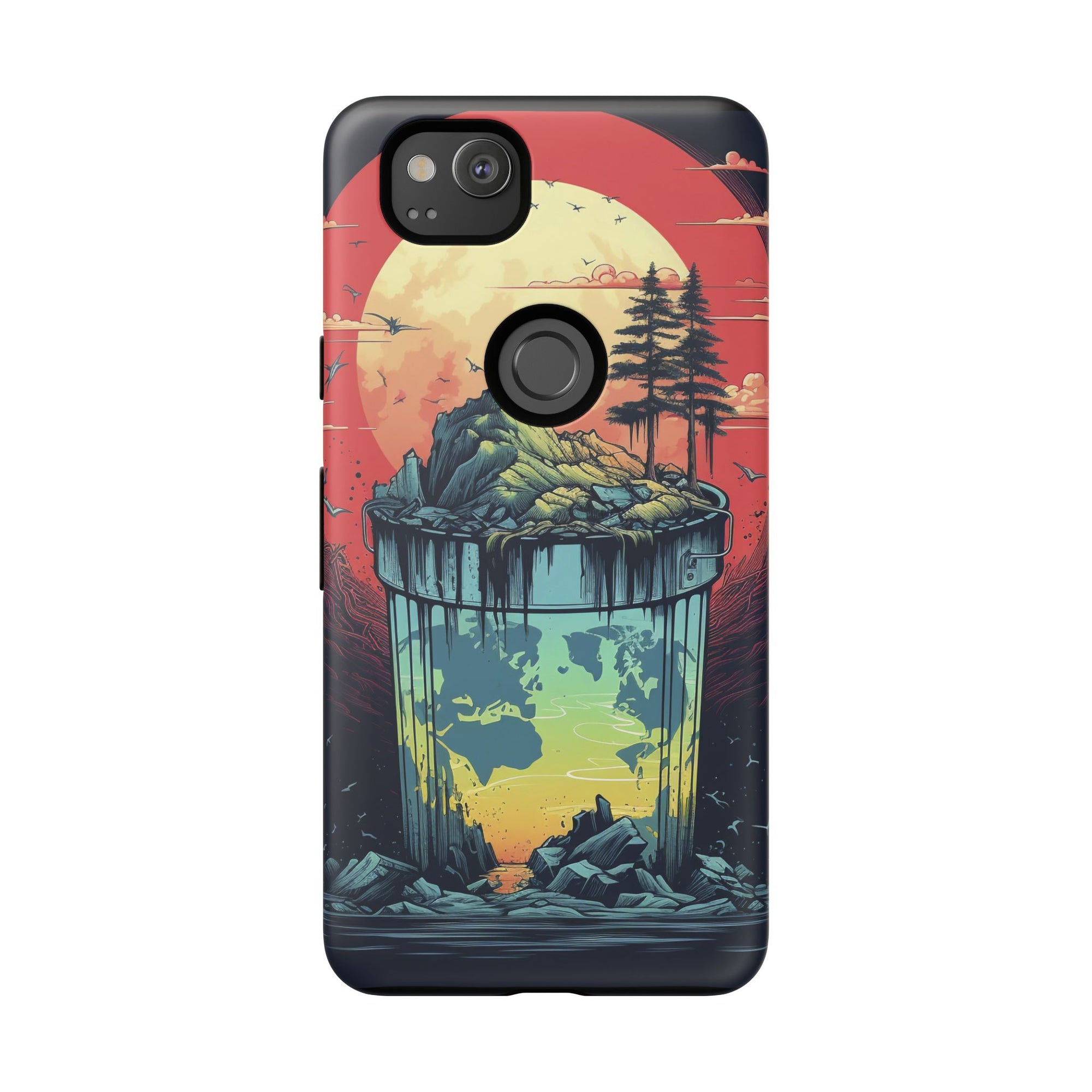 Vibrant Nature-Themed Phone Case, Tough Cases for Adventurers, Eco-Friendly, Trendy Phone Accessory, Great Gift for Nature Lovers