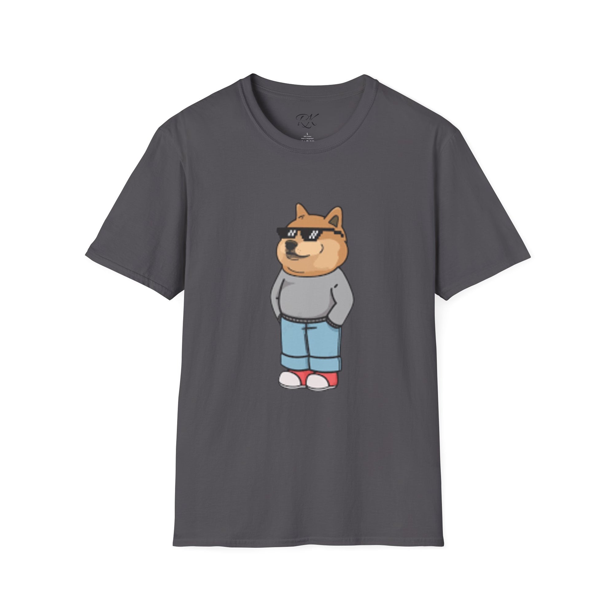 Cool Dog Graphic Tee | Unisex Softstyle T-Shirt, Funny Pet Lover Gift, Dog Dad Shirt, Casual Wear, Gift for Animal Lovers