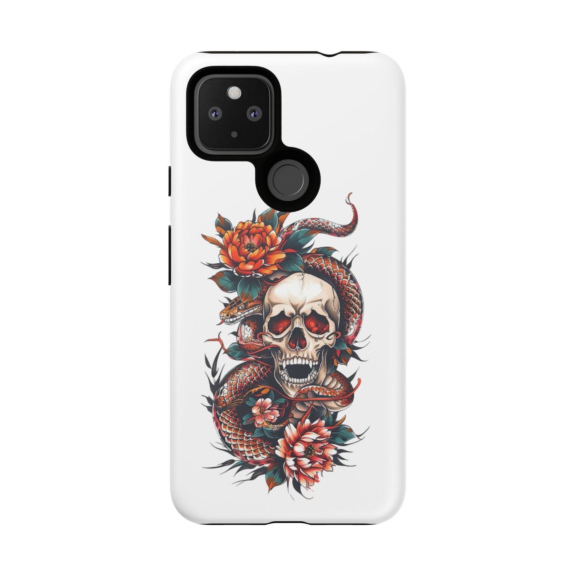 Tough Cases: Skull and Snake Phone Cases, Edgy Accessories, Alternative Fashion, Quirky Gift Ideas, Gothic Style