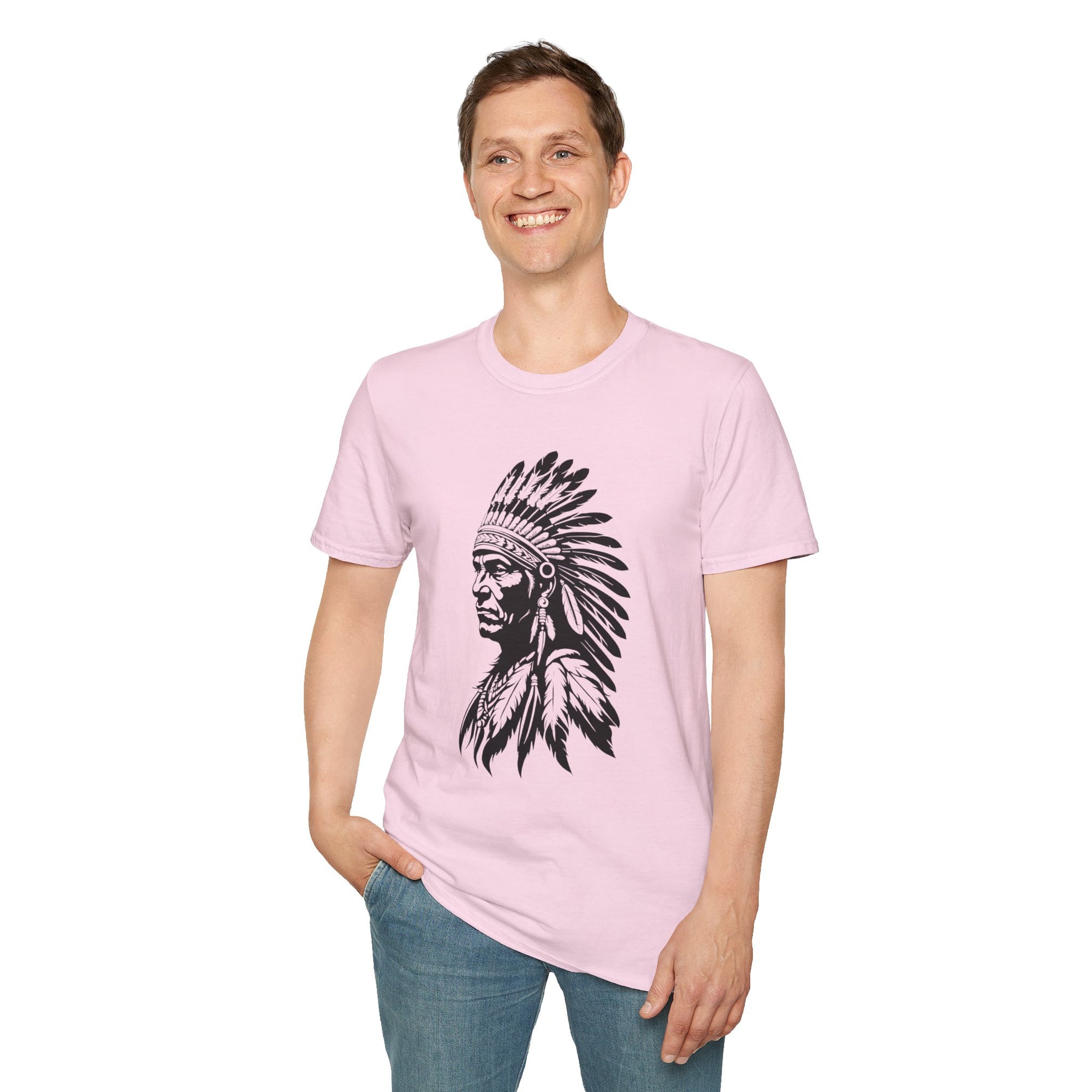 Cultural Heritage Graphic Tee - Unisex Softstyle T-Shirt, Ethnic Tee, Festival Shirt, Casual Wear, Gift for Him/Her