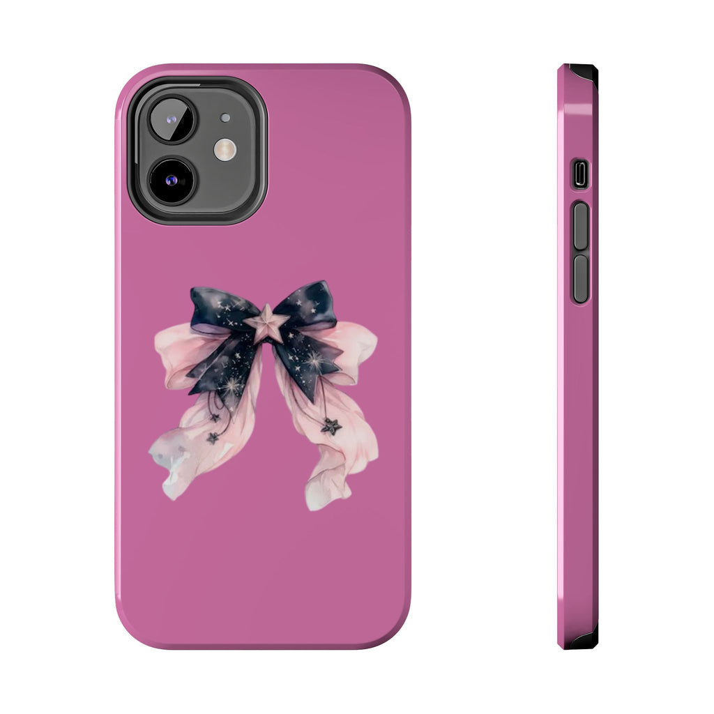 Pink Ribbon Tough Phone Cases, Galaxy Phone Covers, Chic Phone Protection, Ideal Gift for Her, Stylish Tech Accessories