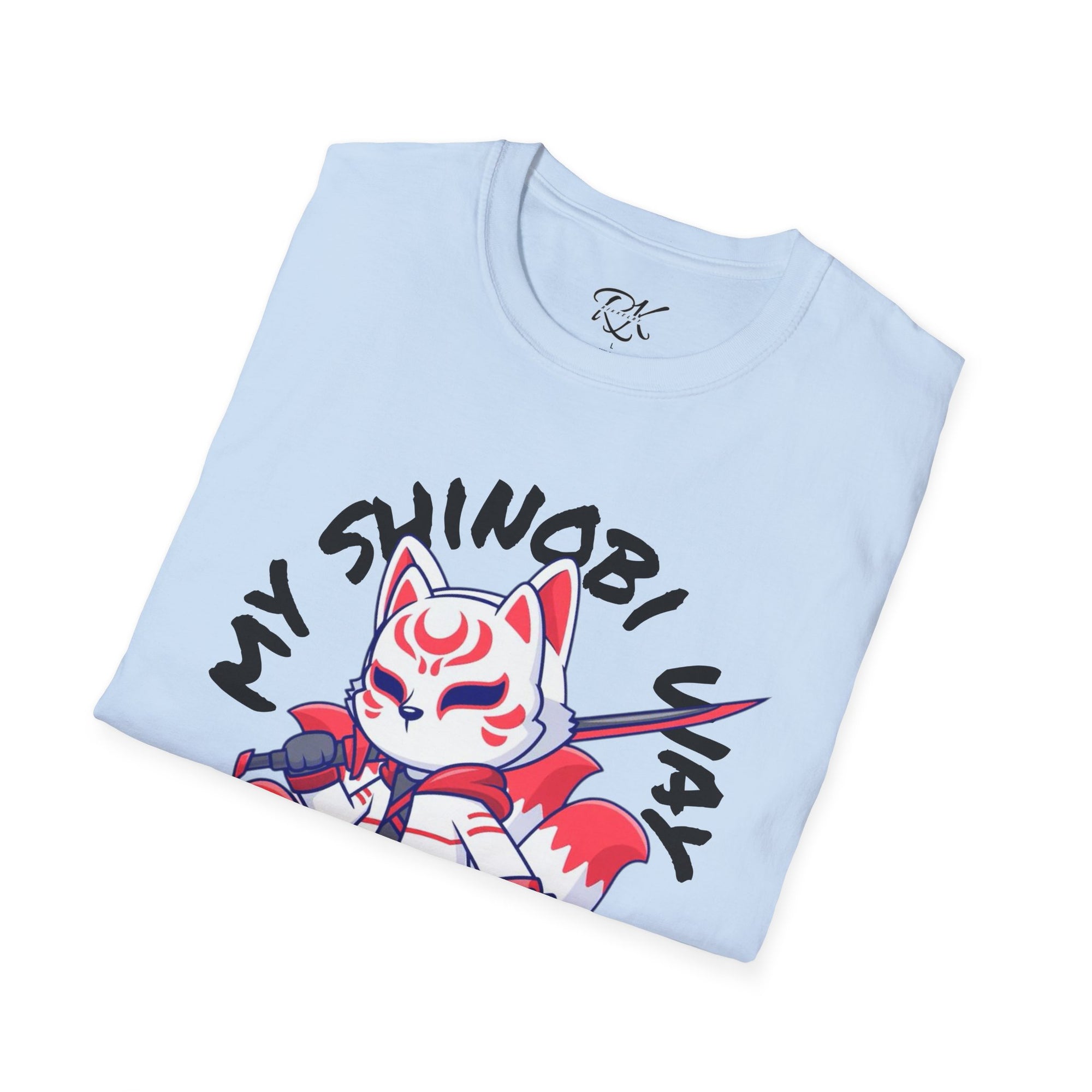 Unisex Anime T-Shirt - 'My Shinobi Pal' Graphic Tee, Comfortable Streetwear, Gift for Anime Lovers, Casual Wear, Stylish Outfit