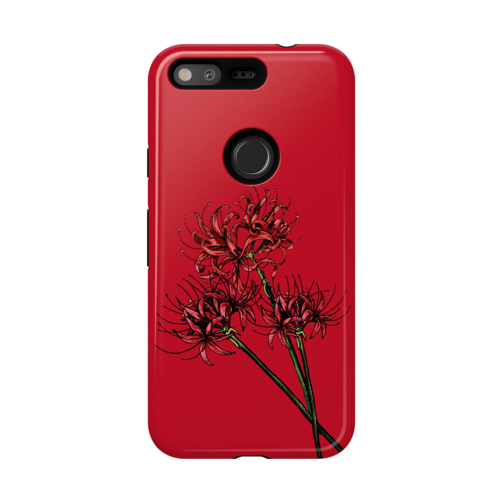 Floral Phone Case, Cute Durable Case for Plants Lovers, Stylish Tech Accessories, Gift for Her, Autumn Decor
