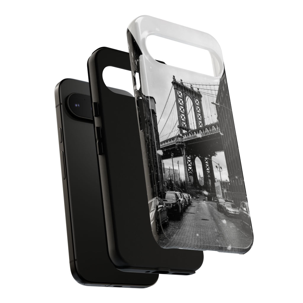 Black and White Phone Case with Iconic Bridge Design, Tough Cases for Photography Lovers, Unique Gift for Travelers, Stylish Everyday [...]