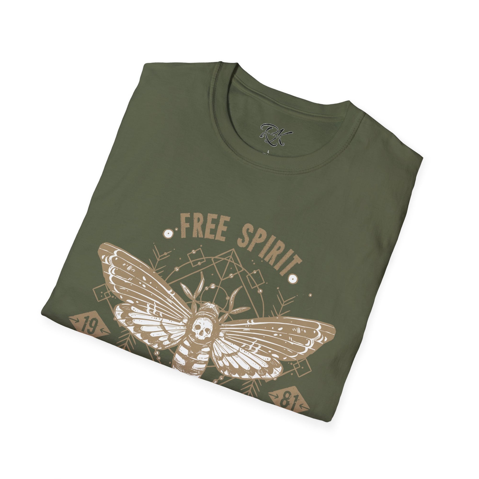 Free Spirit Wild Heart Unisex T-Shirt, Boho Graphic Tee, Nature Lover Shirt, Gift for Adventurers, Casual Wear, Everyday Comfort