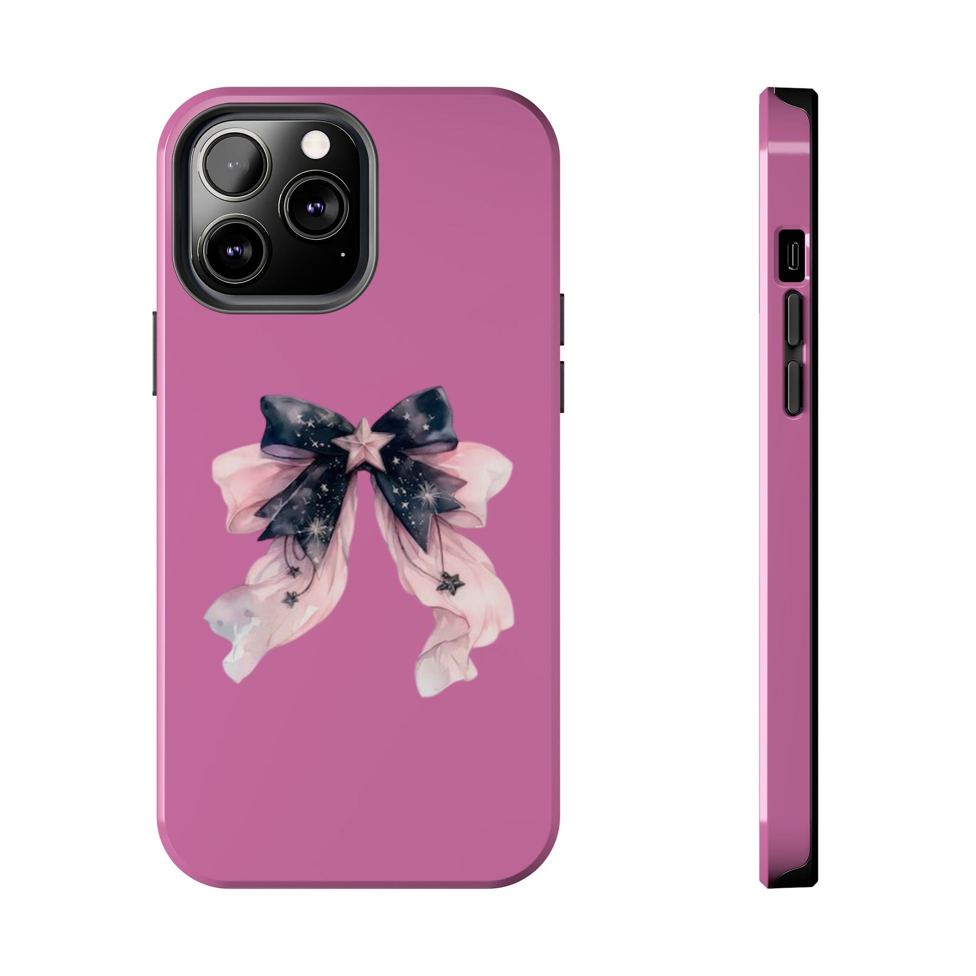 Pink Ribbon Tough Phone Cases, Galaxy Phone Covers, Chic Phone Protection, Ideal Gift for Her, Stylish Tech Accessories