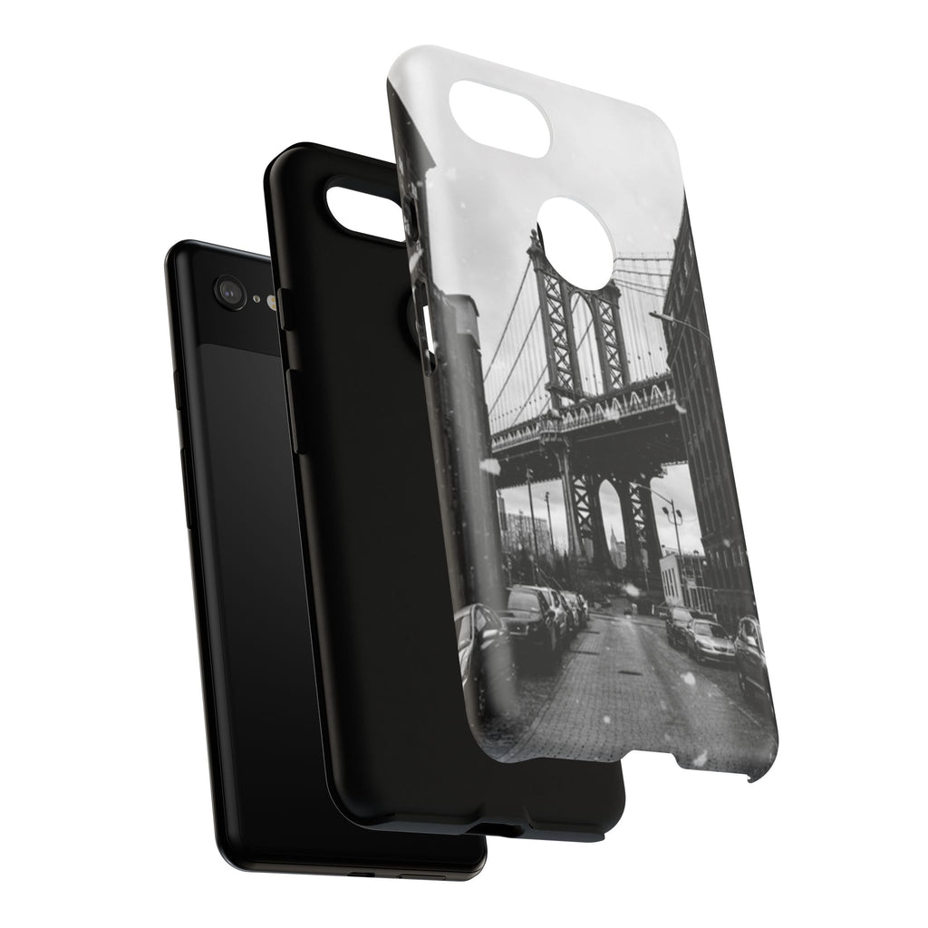 Black and White Phone Case with Iconic Bridge Design, Tough Cases for Photography Lovers, Unique Gift for Travelers, Stylish Everyday [...]