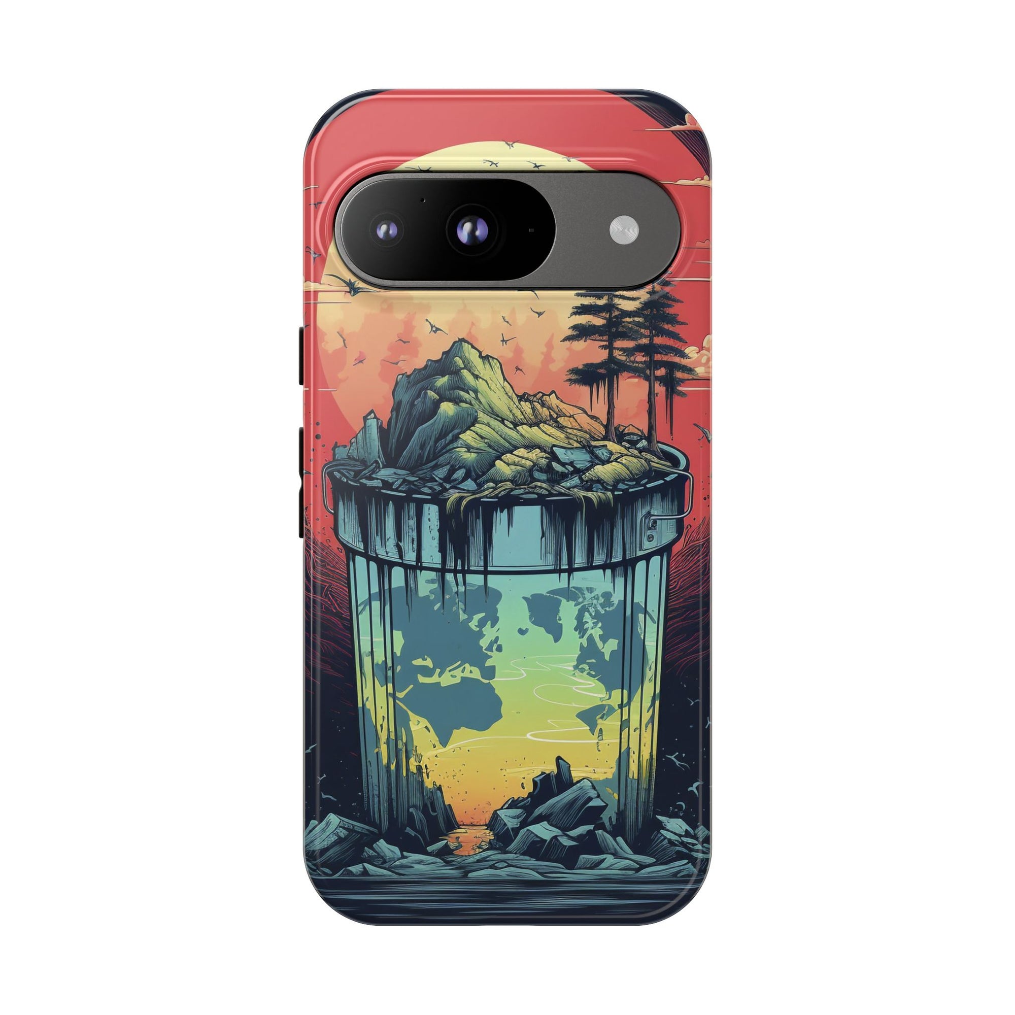 Vibrant Nature-Themed Phone Case, Tough Cases for Adventurers, Eco-Friendly, Trendy Phone Accessory, Great Gift for Nature Lovers