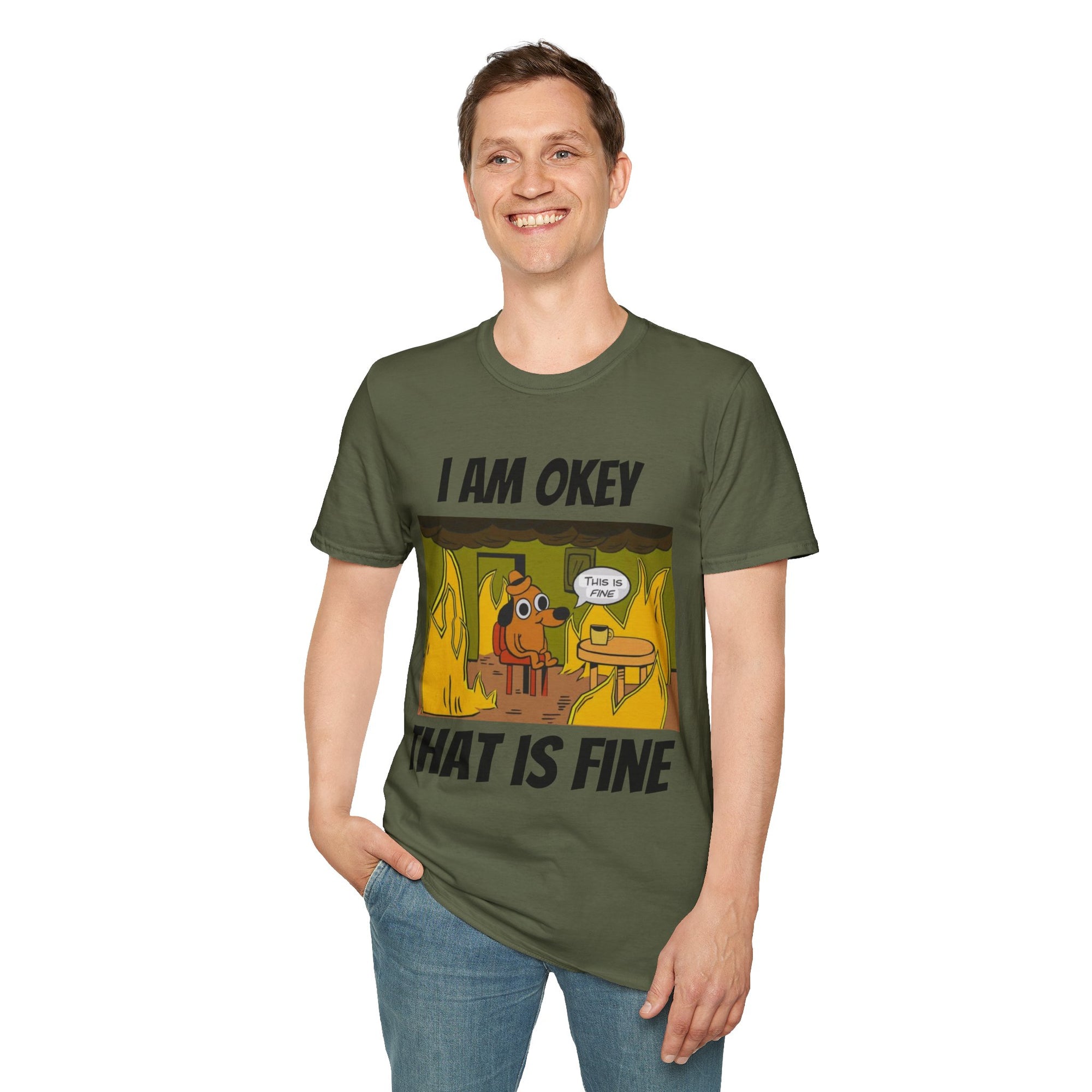 Funny Graphic T-Shirt for Adults, Casual Humor Tee, Gift for Friends, Cute Everyday Wear, Comfortable Cotton