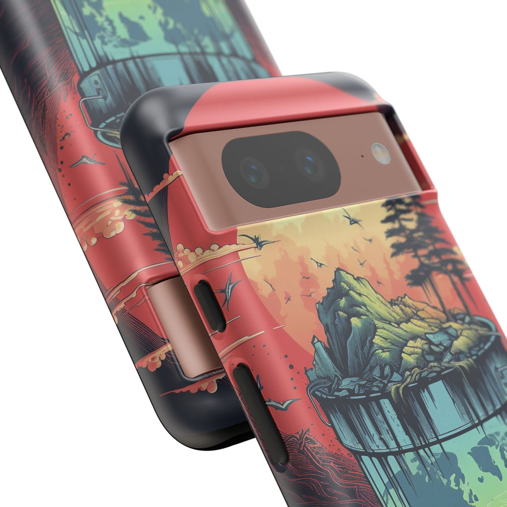 Vibrant Nature-Themed Phone Case, Tough Cases for Adventurers, Eco-Friendly, Trendy Phone Accessory, Great Gift for Nature Lovers