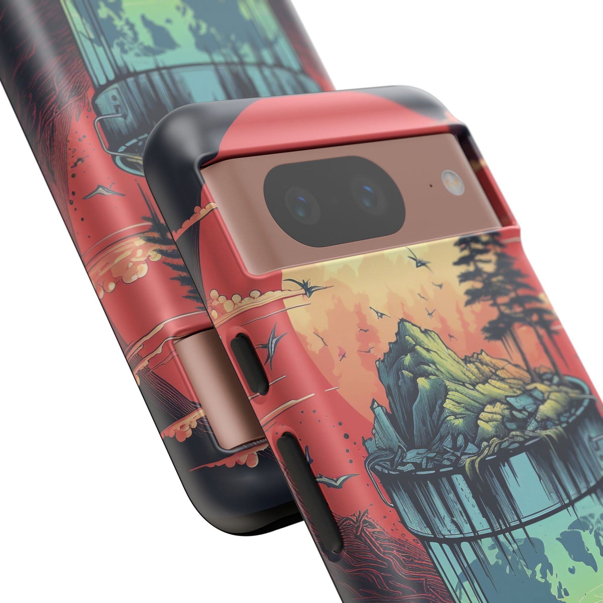 Vibrant Nature-Themed Phone Case, Tough Cases for Adventurers, Eco-Friendly, Trendy Phone Accessory, Great Gift for Nature Lovers