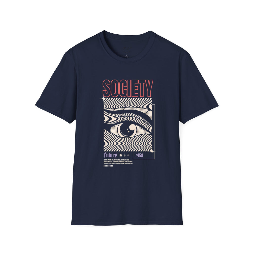 Society Graphic Unisex T-Shirt, Trendy Casual Tee, Unique Gift for Friends, Streetwear, Everyday Style
