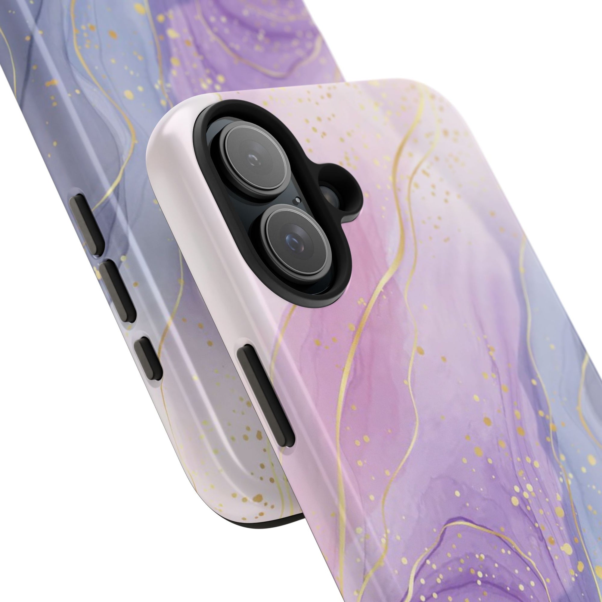 Elegant Abstract Tough Phone Cases for Stylish Protection, Gift for Her, Phone Accessories, Lavender Marble Design, Phone Cover for [...]