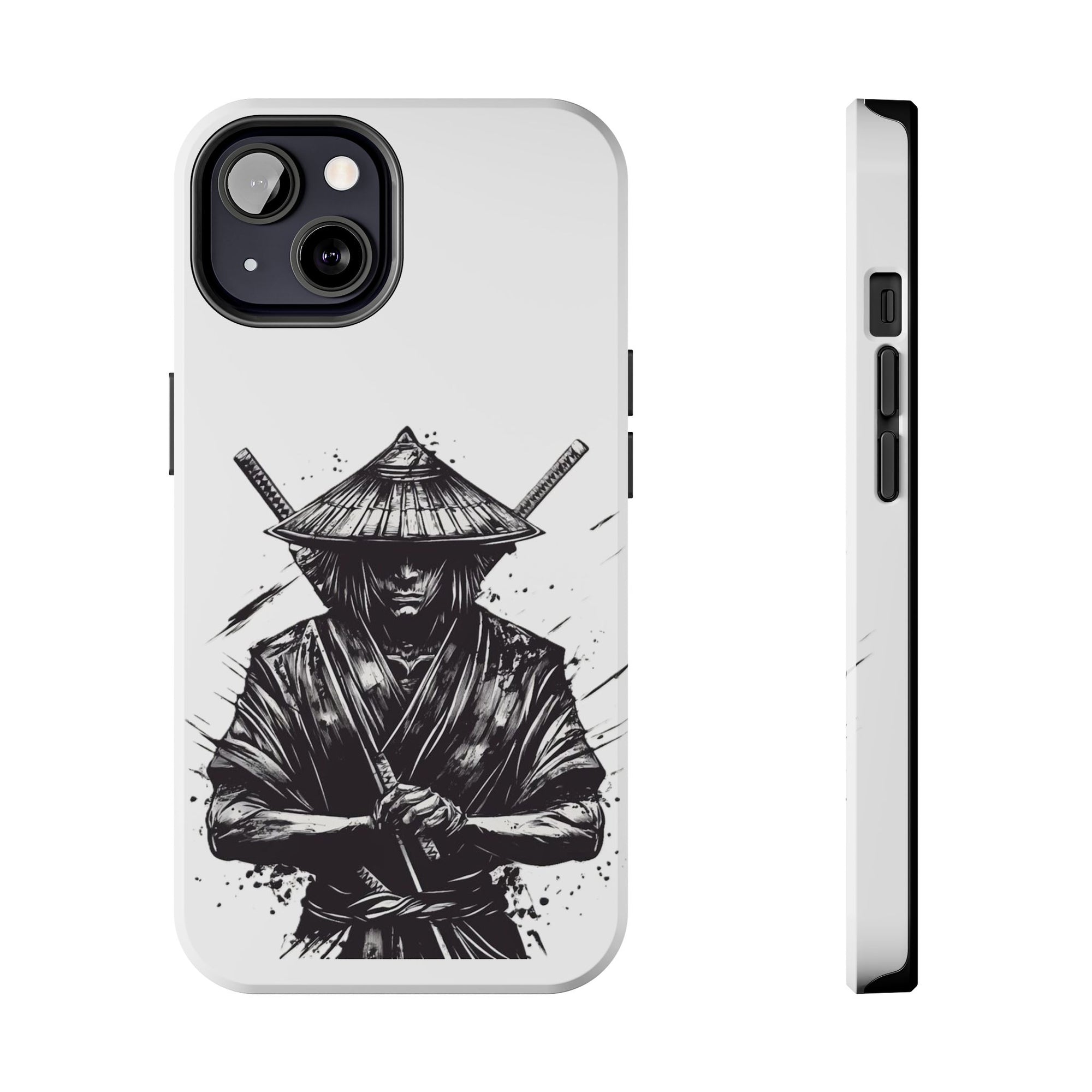 Samurai Tough Phone Cases, Rugged Smartphone Accessories, Durable Covers for Men, Unique Gifts for Him, Japanese Warrior Design