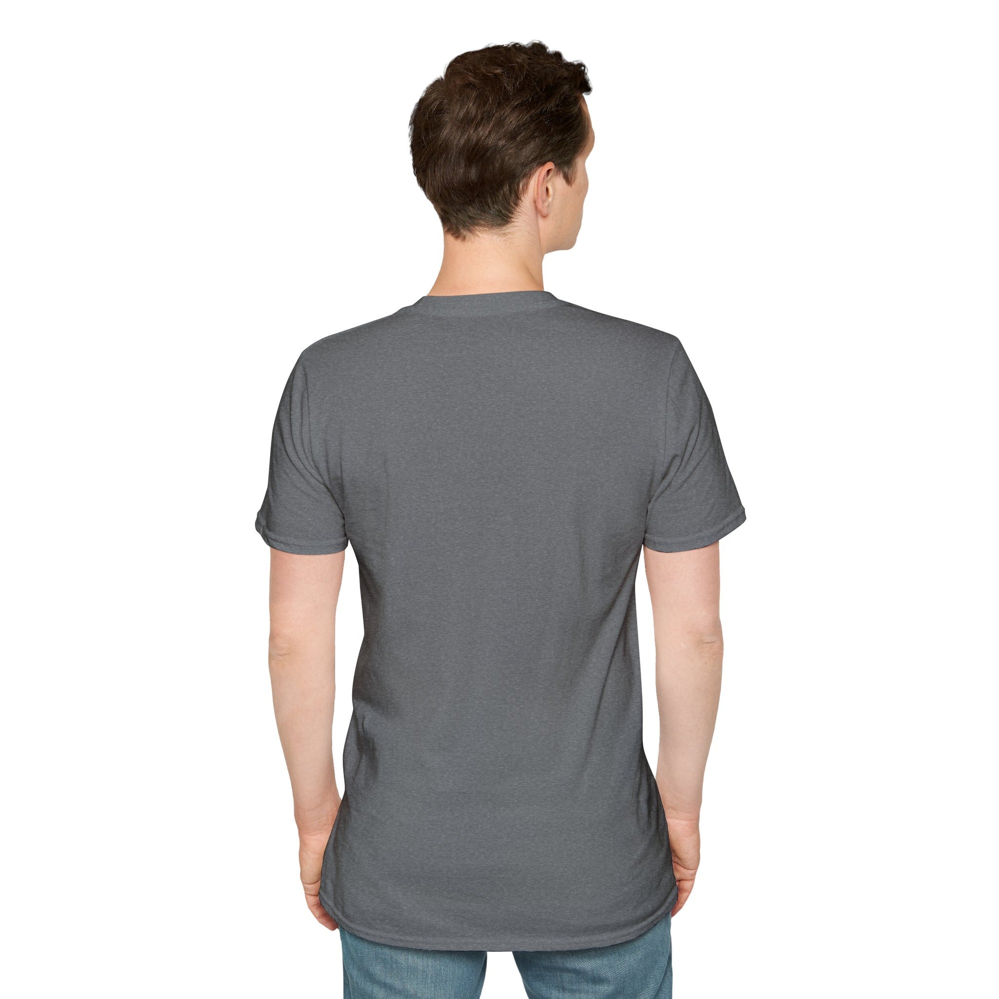 I love Herrrrr Cute Cartoon Love T-Shirt, Unisex Softstyle Tee, Perfect for Gifts, Casual Wear, Valentine's Day, Cute Character Apparel