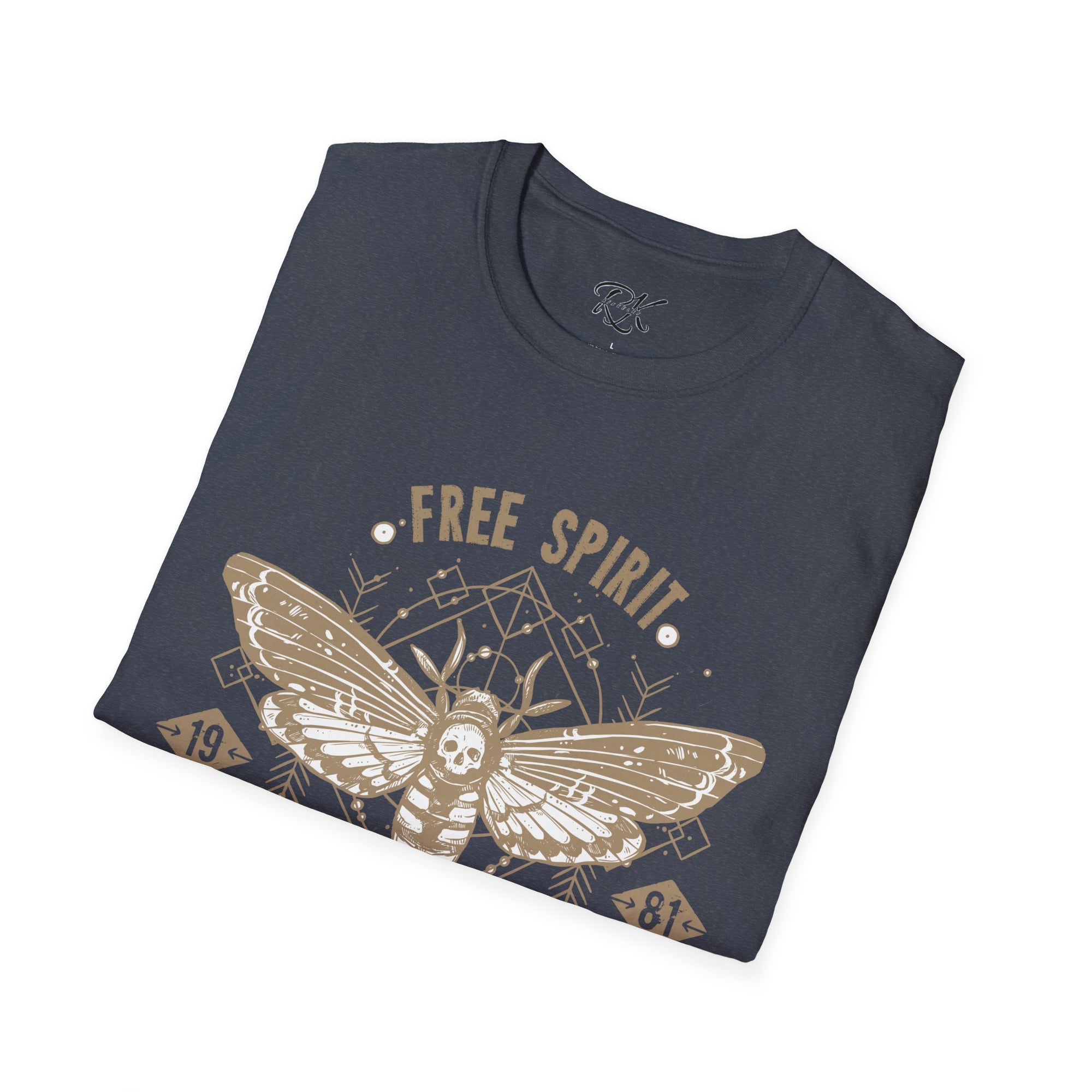 Free Spirit Wild Heart Unisex T-Shirt, Boho Graphic Tee, Nature Lover Shirt, Gift for Adventurers, Casual Wear, Everyday Comfort