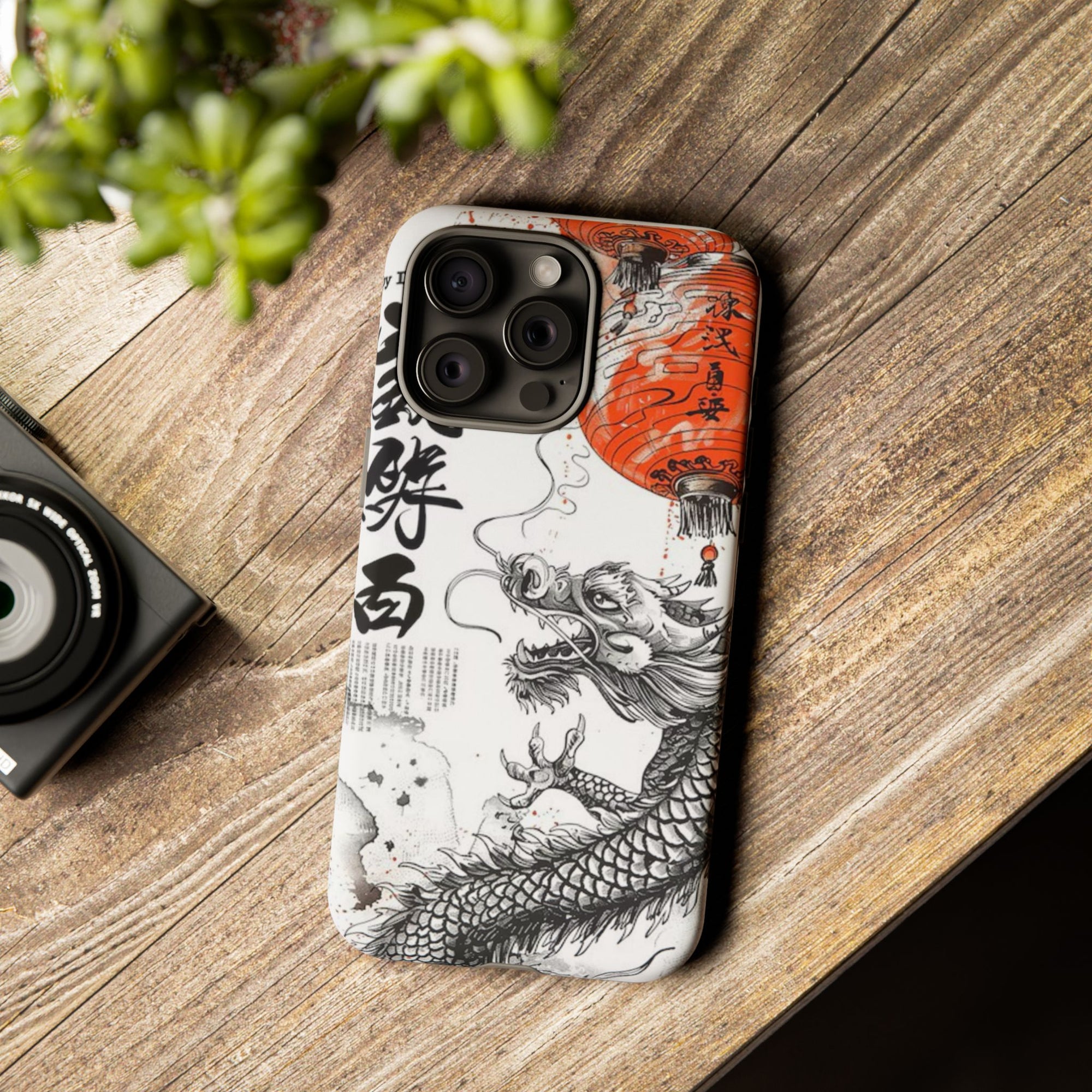 Dragon Design Phone Case, Tough Cases with Chinese Art for Unique Style, Gift for Art Lovers, Phone Protection, Trendy Accessories