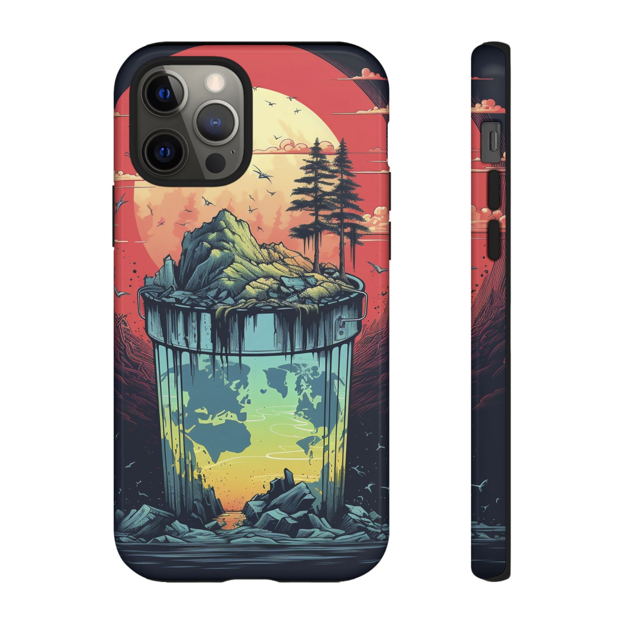Vibrant Nature-Themed Phone Case, Tough Cases for Adventurers, Eco-Friendly, Trendy Phone Accessory, Great Gift for Nature Lovers