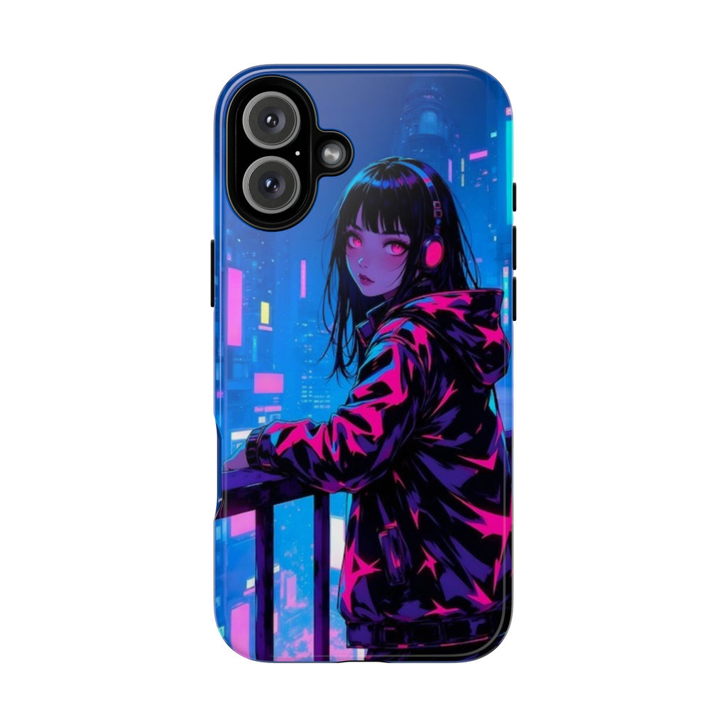 Futuristic Phone Case, Cyberpunk Aesthetic, Tough Phone Cover, Urban Style, Gift for Tech Lovers, Unique Phone Accessories, Streetwear [...]