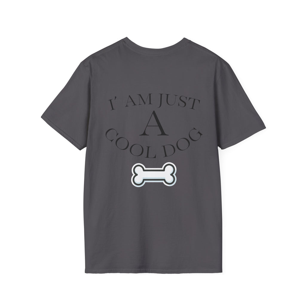 Cool Dog Graphic Tee | Unisex Softstyle T-Shirt, Funny Pet Lover Gift, Dog Dad Shirt, Casual Wear, Gift for Animal Lovers