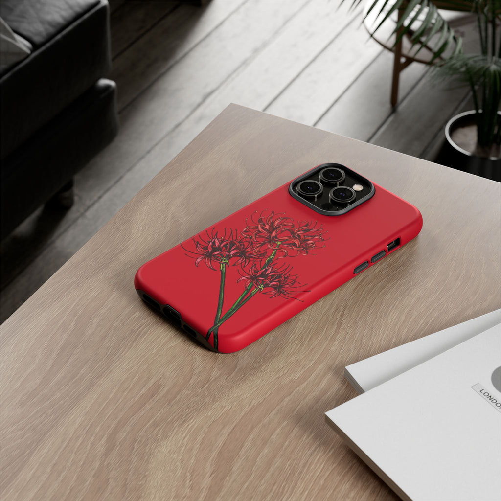 Floral Phone Case, Cute Durable Case for Plants Lovers, Stylish Tech Accessories, Gift for Her, Autumn Decor