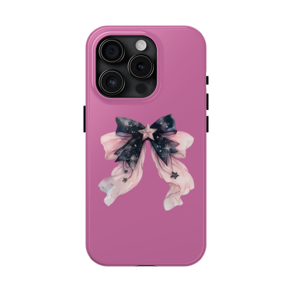 Pink Ribbon Tough Phone Cases, Galaxy Phone Covers, Chic Phone Protection, Ideal Gift for Her, Stylish Tech Accessories